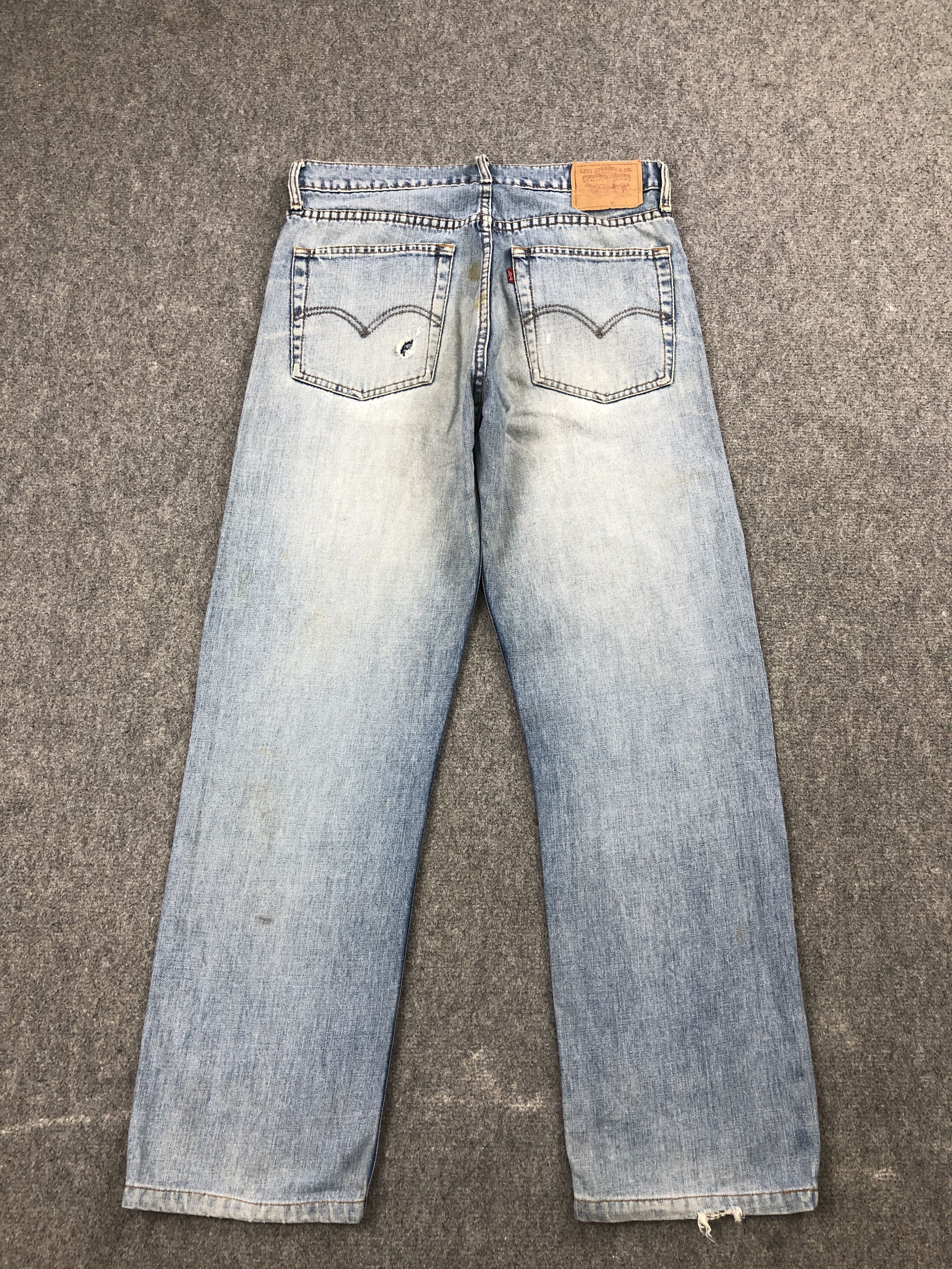 Levi's Vintage 90s Levis 514 Lightwash Jeans DP2442 Size US 32 / EU 48 - 3 Thumbnail