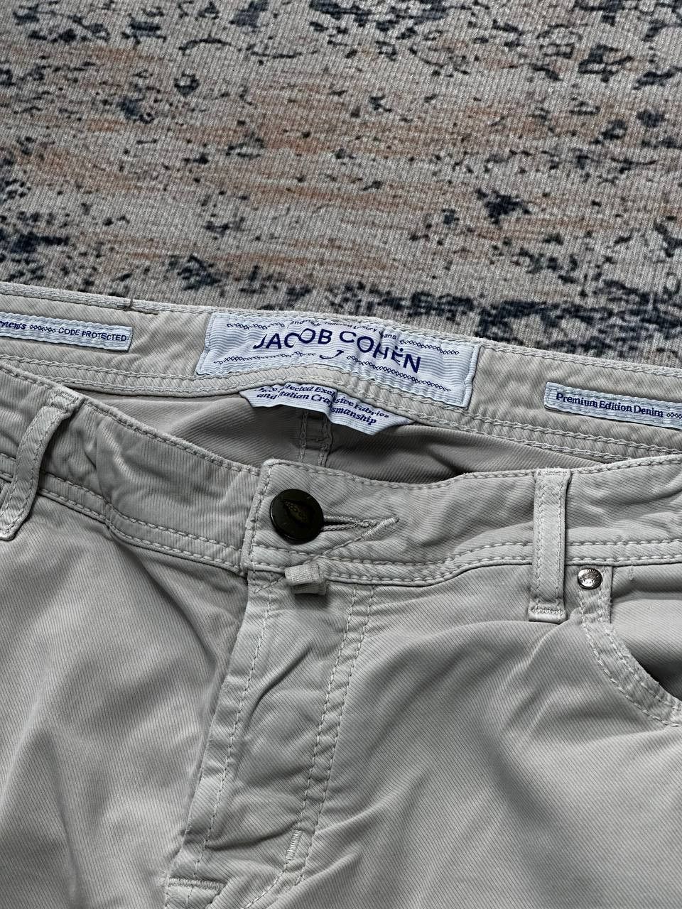 Jacob Cohen Luxury Jacob Cohen Beige Chino Pants Rare Retro Size US 35 - 5 Thumbnail