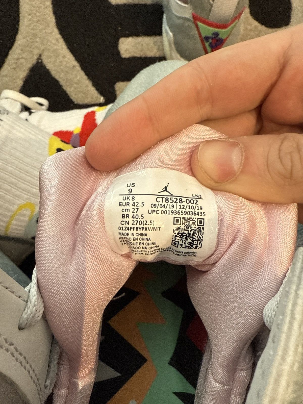 Jordan Brand Jordan retro 7 Hare neutral grey size 9 new no box Size US 9 / EU 42 - 2 Thumbnail