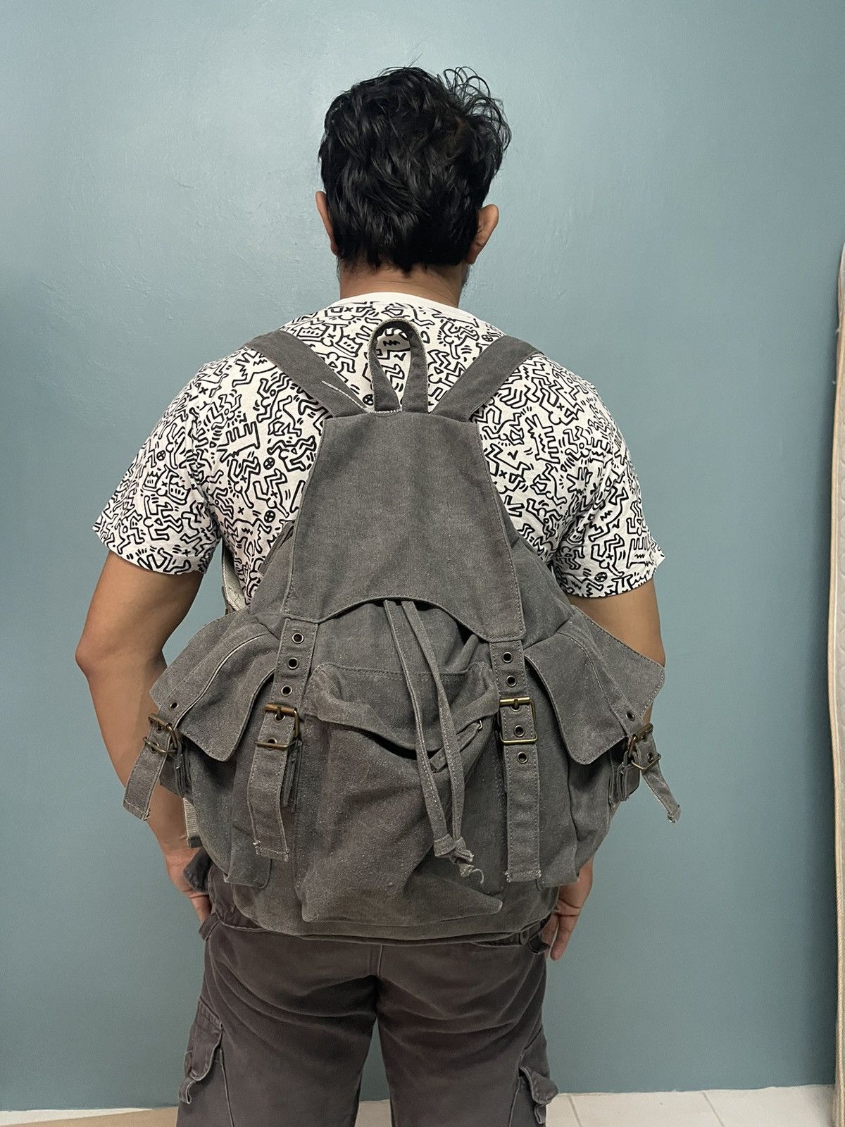 If Six Was Nine PARACHUTE RUCKSACK HARD COTTON BACKPACK IF SIX WAS NINE Size ONE SIZE - 1 Thumbnail