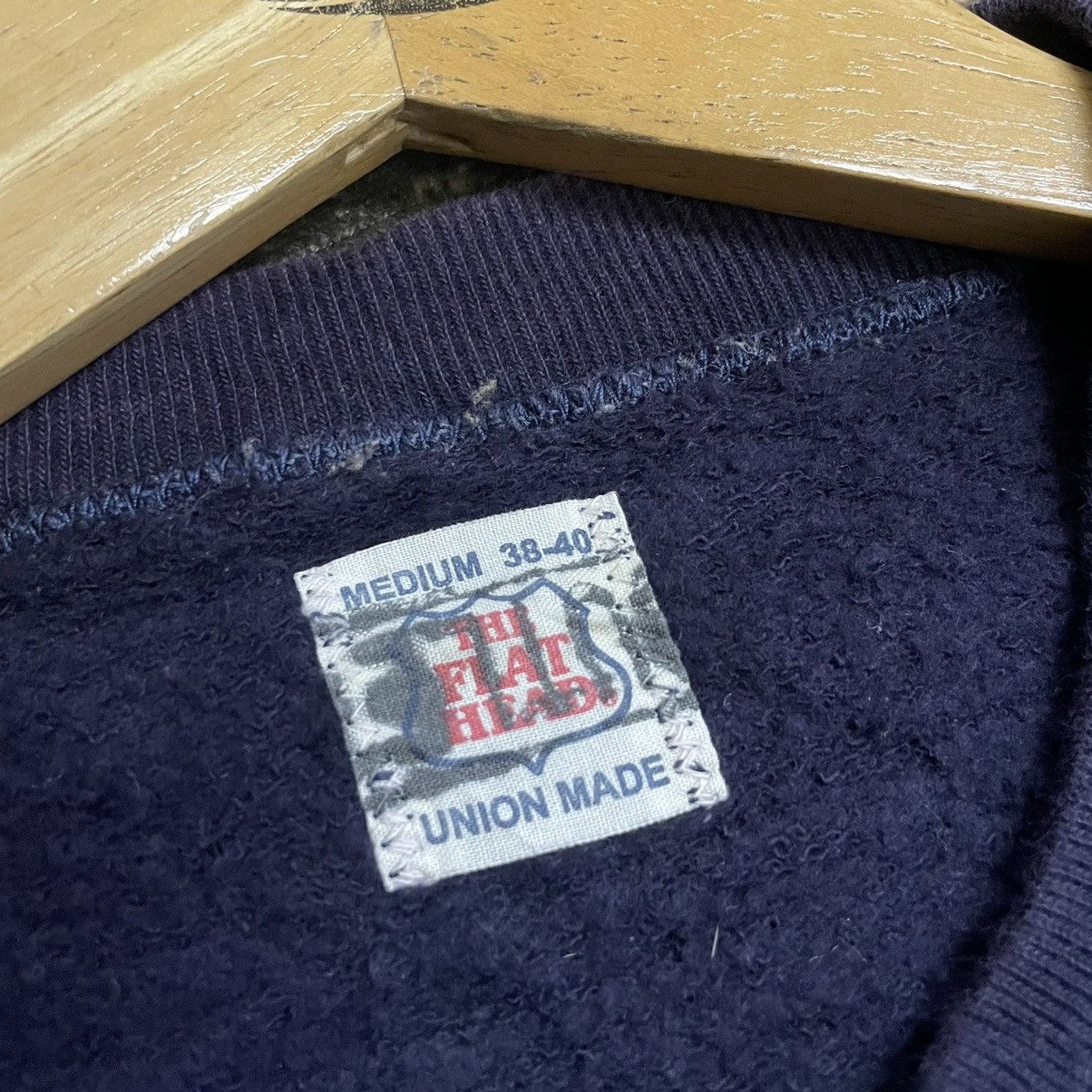 The Flat Head The Flat Head King Of The Denim Zip Up Sweatshirt Size US S / EU 44-46 / 1 - 3 Thumbnail