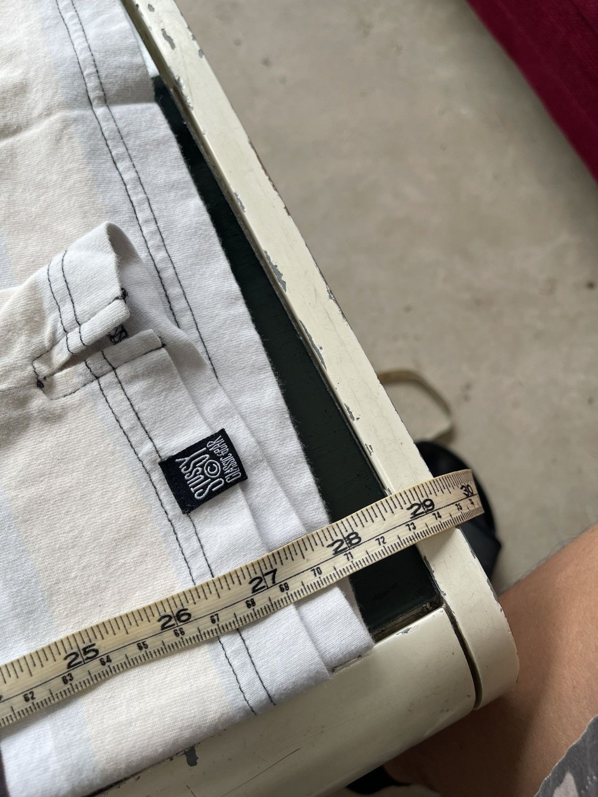 Stussy Vintage 00s Stussy Striped Polo Shirt Embroidered Crown Logo Size US XL / EU 56 / 4 - 10 Thumbnail