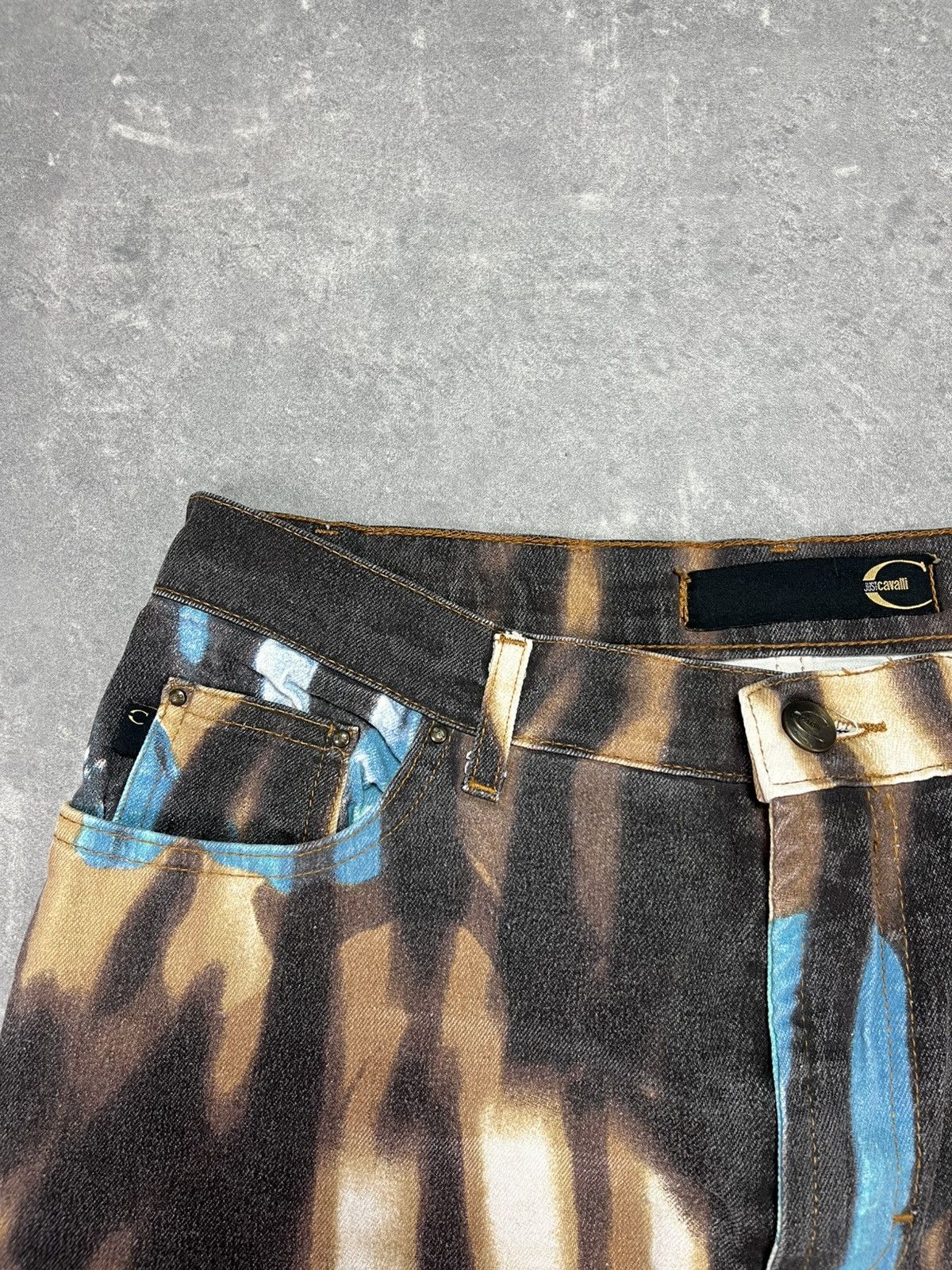 Just Cavalli SS02 Just Cavalli Psychodelic Hallucination Pants 30 Size US 30 / EU 46 - 7 Thumbnail