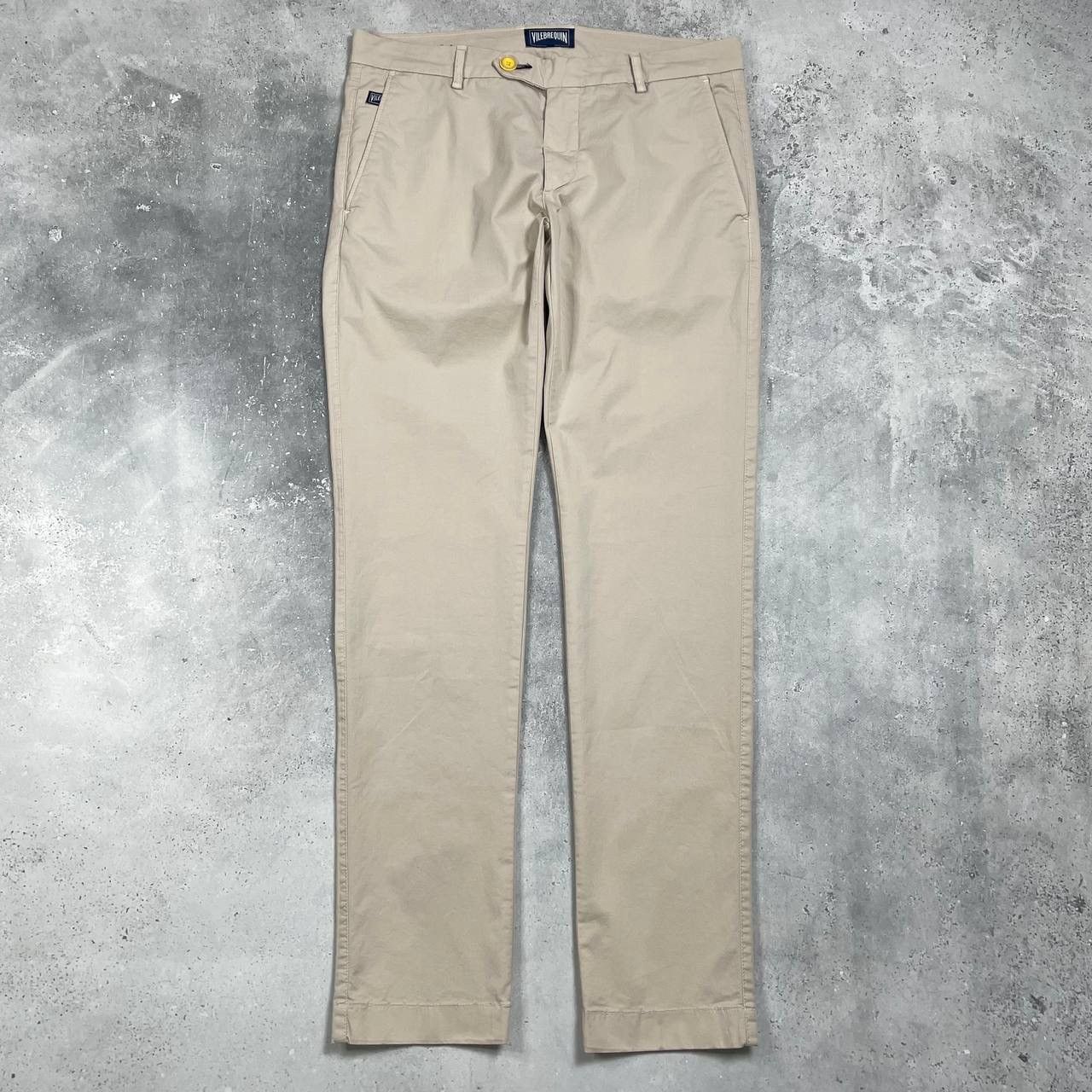 Vilebrequin Vilebrequin Taillat Chino Pants Beige Size 34 Size US 34 / EU 50 - 1 Thumbnail