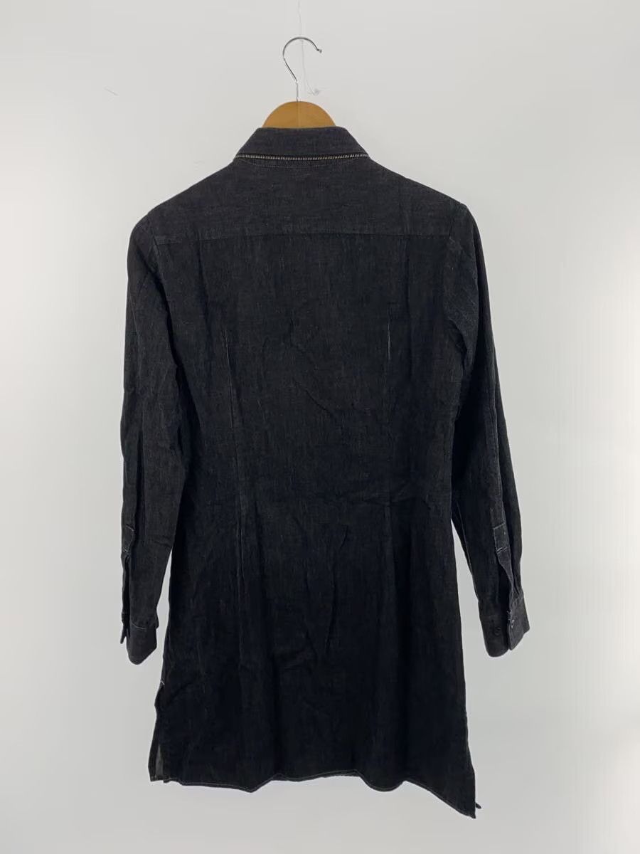 Yohji Yamamoto YOHJI YAMAMOTO Cotton/BLK Long Sleeve Dress Size US M / EU 48-50 / 2 - 2 Thumbnail