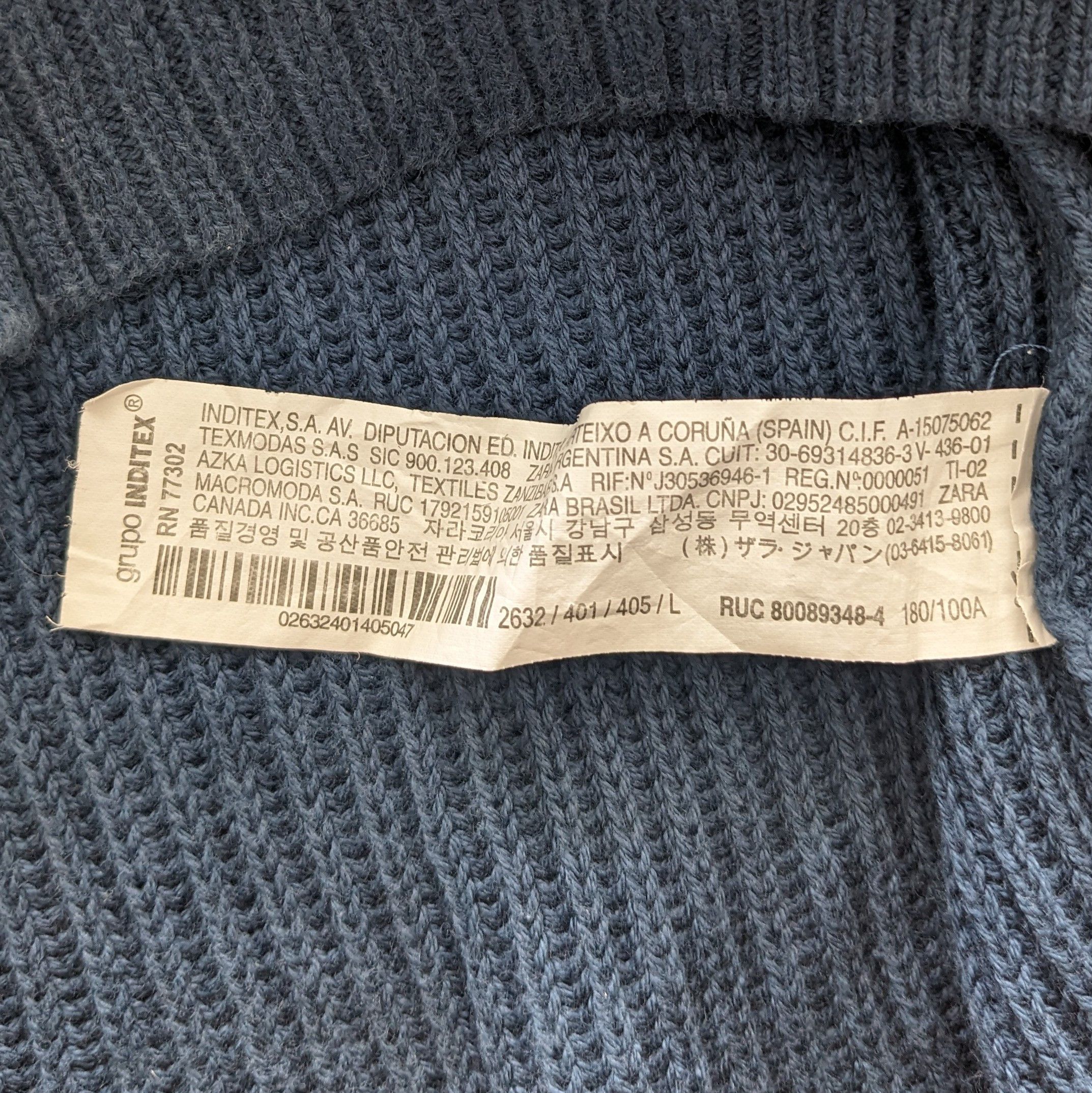 Zara Vintage ZARA Skulls Art Style Japanese Brand Custom Sweater Size US S / EU 44-46 / 1 - 6 Thumbnail