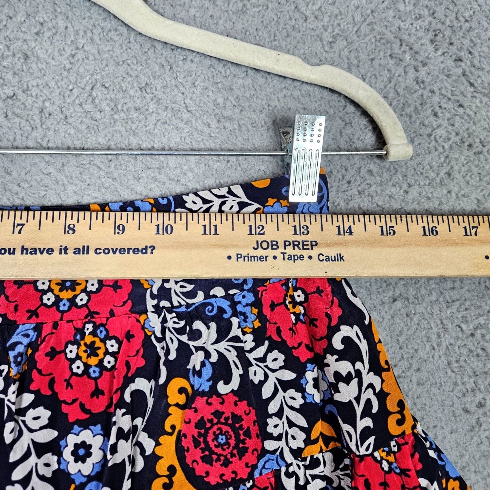Anthropologie Maeve By Anthropologie Women's Flowy Smocked Floral Print Skirt Size S Multicolor Short A-Line Flowing Skirt Womens Size 28" / US 6 / IT 42 - 2 Thumbnail