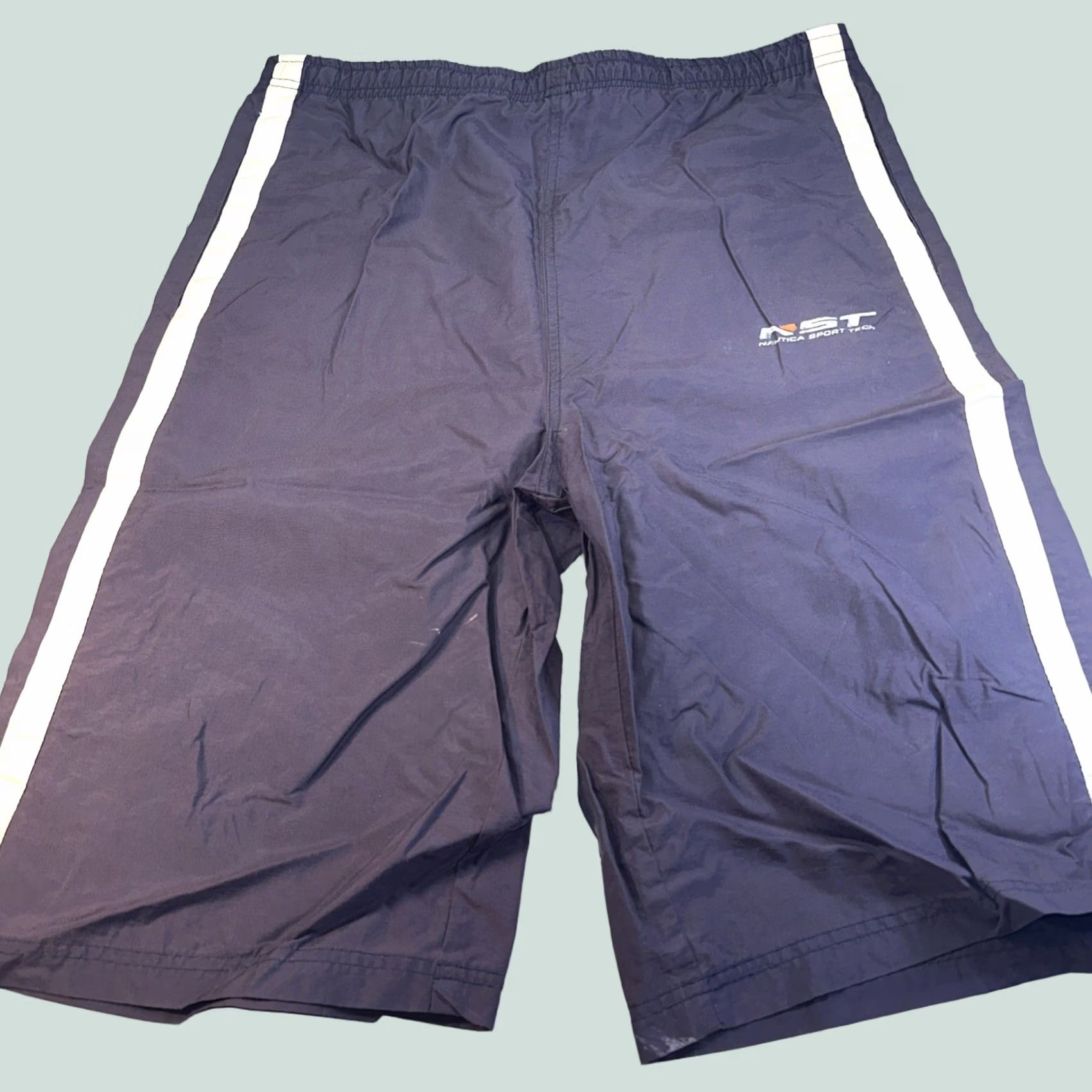 Vintage VINTAGE 90s Nadia sports tech shorts Men S Blue Athletic Activewear Womens? Size US 29 - 1 Thumbnail