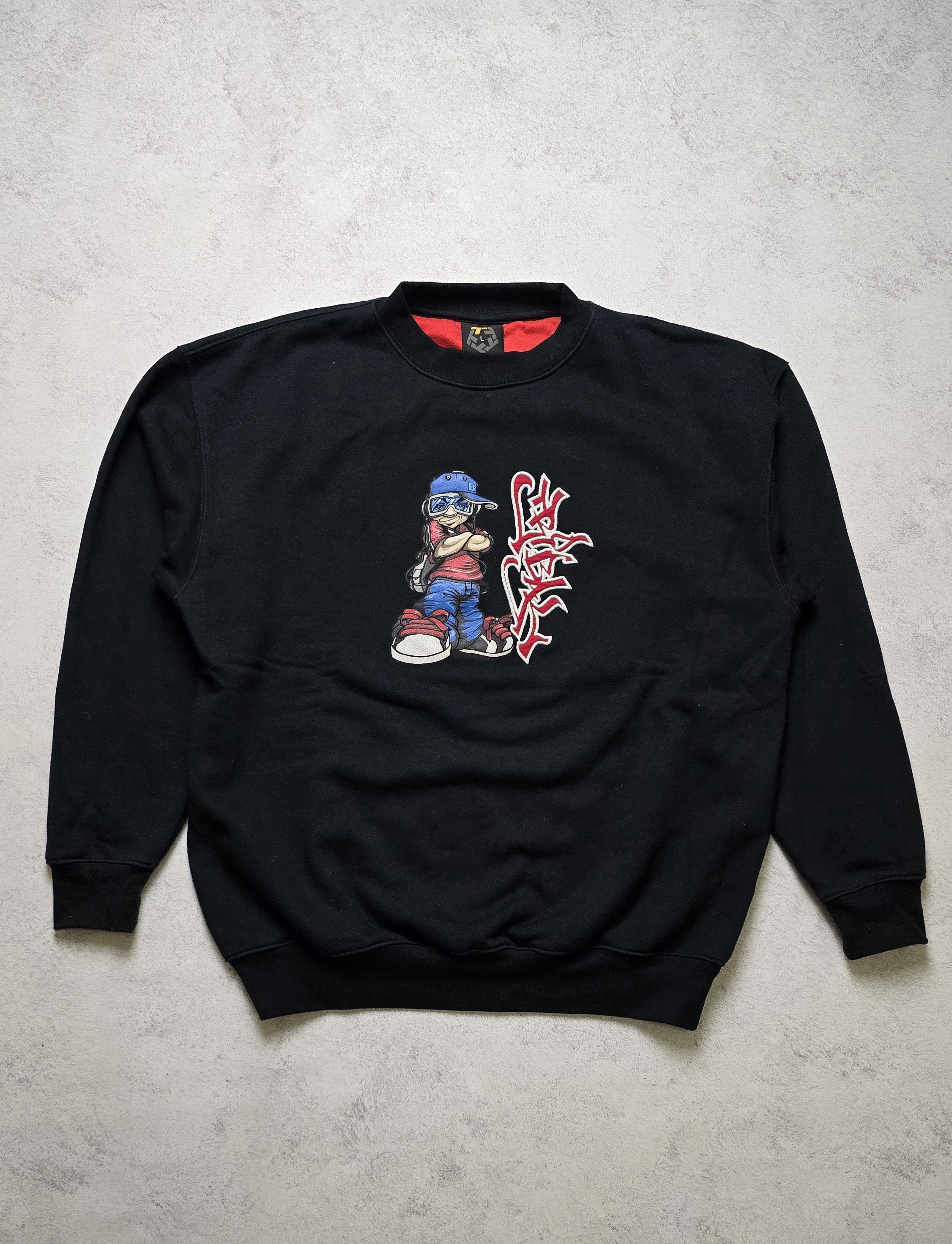 Tribal Streetwear Vintage Tribal Gear Sweatshirt 90s Y2K Hip Hop Graffiti Size US L / EU 52-54 / 3 - 1 Thumbnail