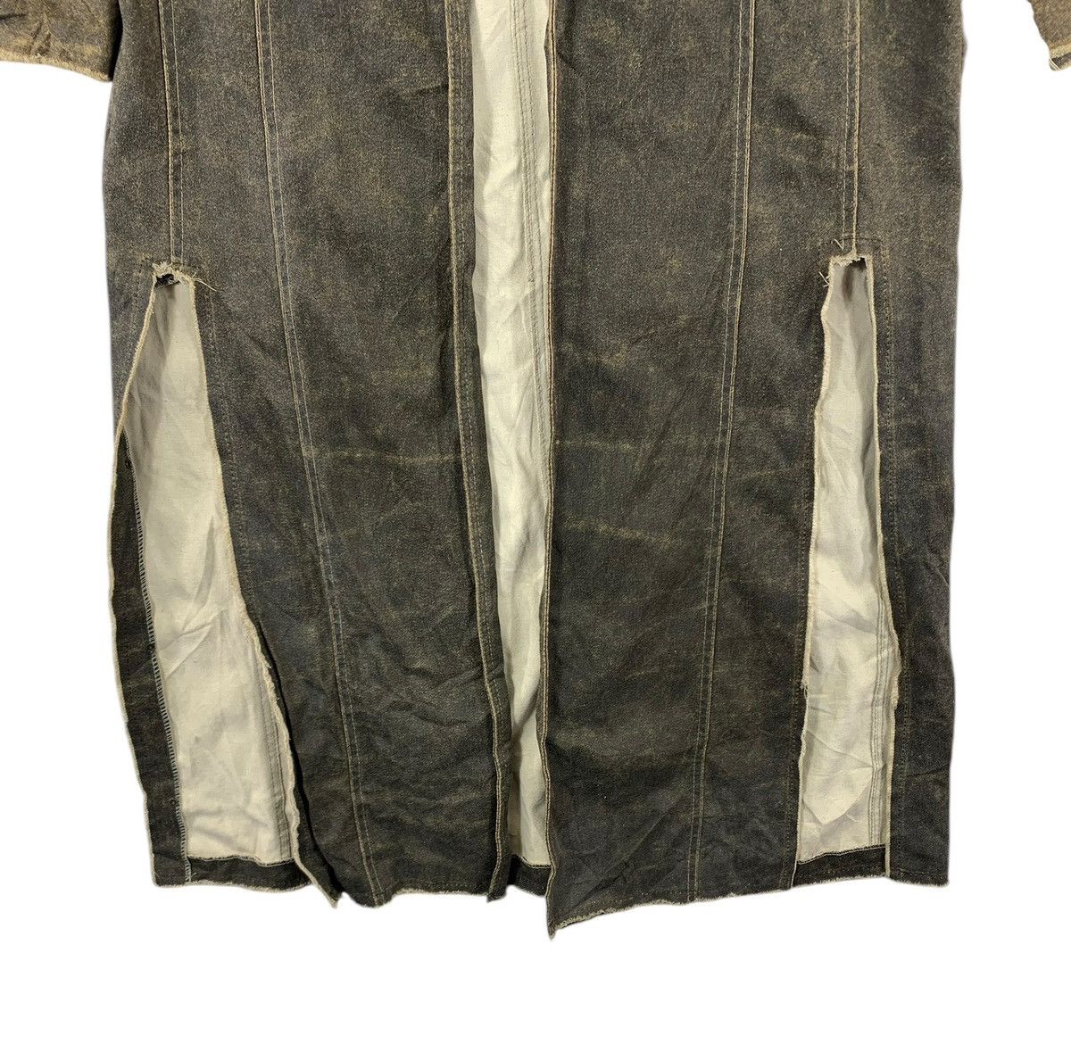 Designer × Vintage VINTAGE DISTRESSED OVERCOAT Size US XS / EU 42 / 0 - 6 Thumbnail