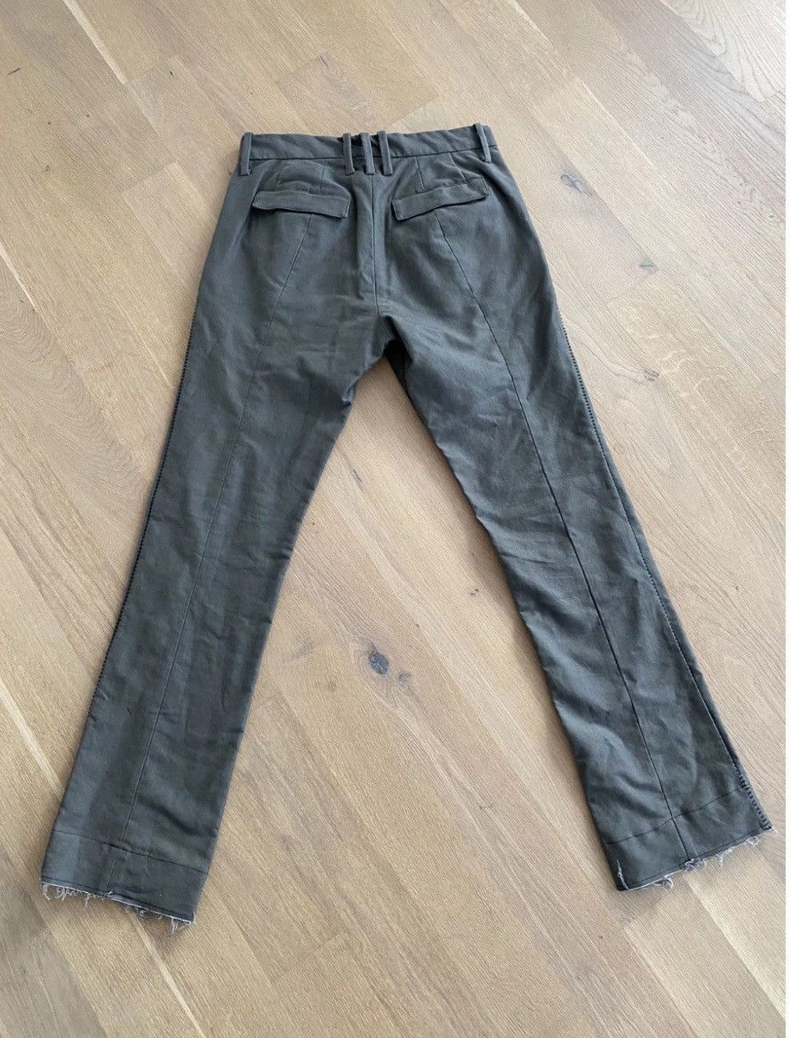 Marcel Everette Moleskin Overlock Trouser - Charred Oak Size US 30 / EU 46 - 2 Thumbnail