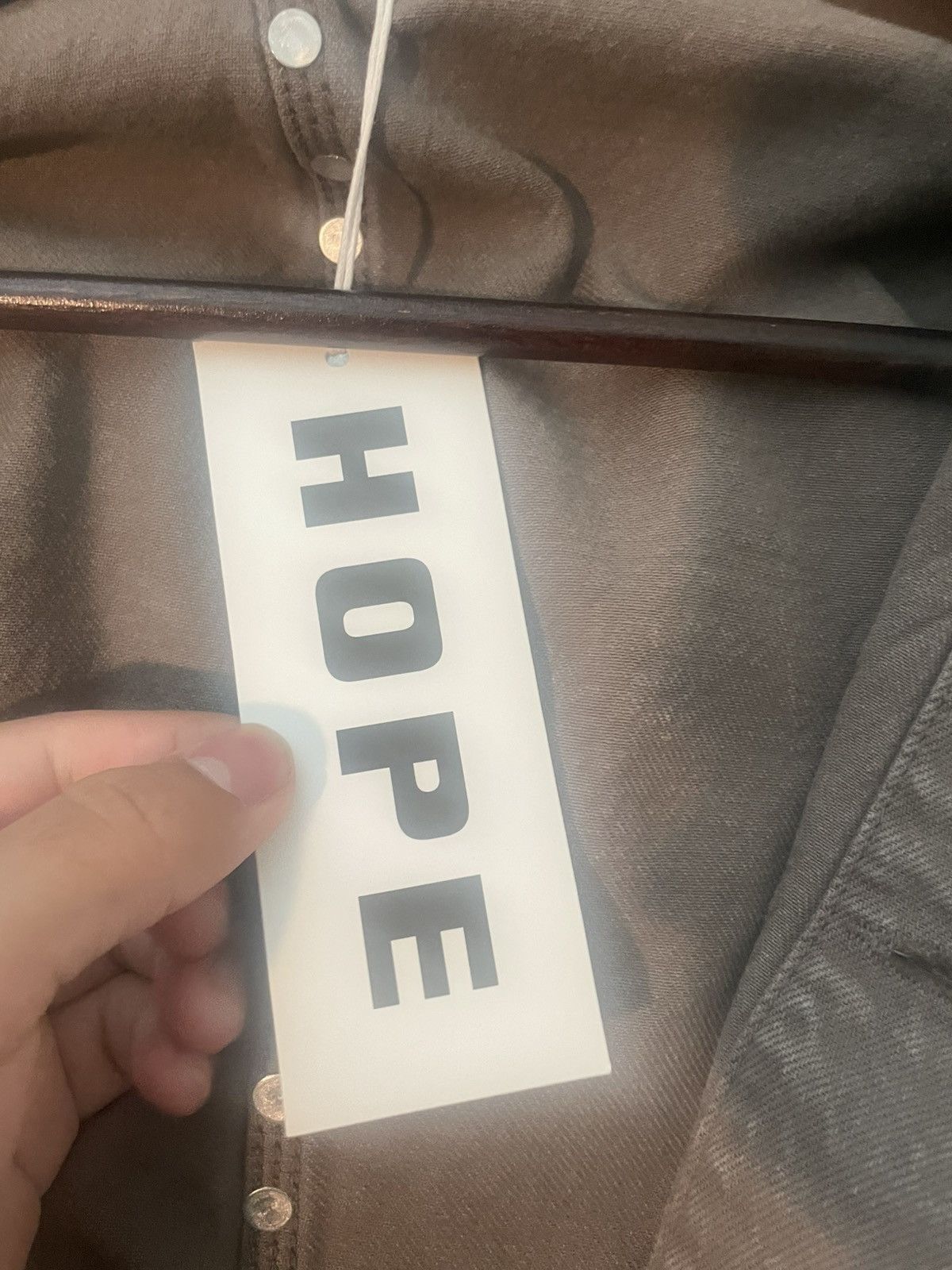 Hope HOPE studded hardware denim jacket Size US M / EU 48-50 / 2 - 8 Thumbnail