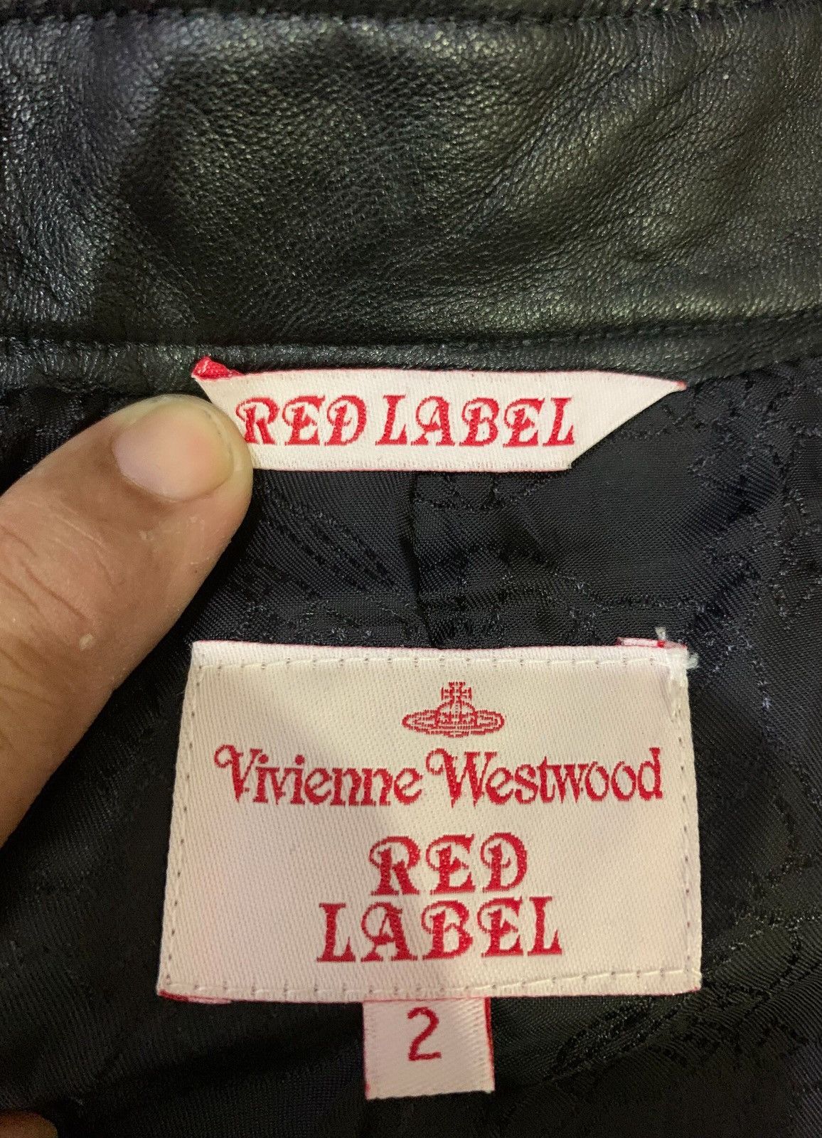 Vivienne Westwood Vivienne Westwood Red Label Cropped Leather Jacket Size US S / EU 44-46 / 1 - 9 Thumbnail