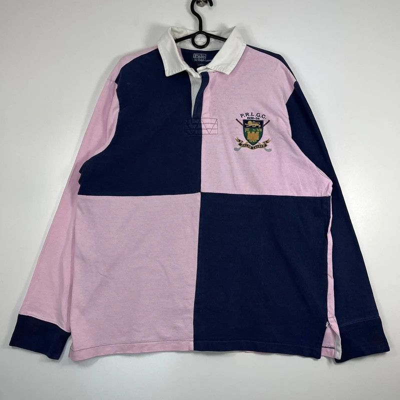Polo Ralph Lauren Polo Ralph Lauren Custom Fit Color Block Long Sleeve Sz XL Size US XL / EU 56 / 4 - 1 Thumbnail