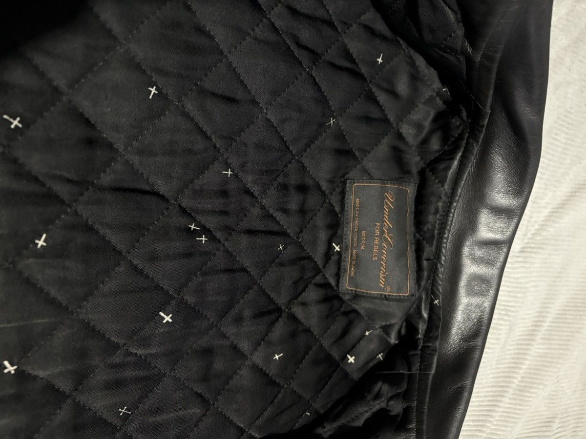 Undercover AW02 Undercover Witch Cell division Jacket Biker moto racer Size US M / EU 48-50 / 2 - 11 Thumbnail