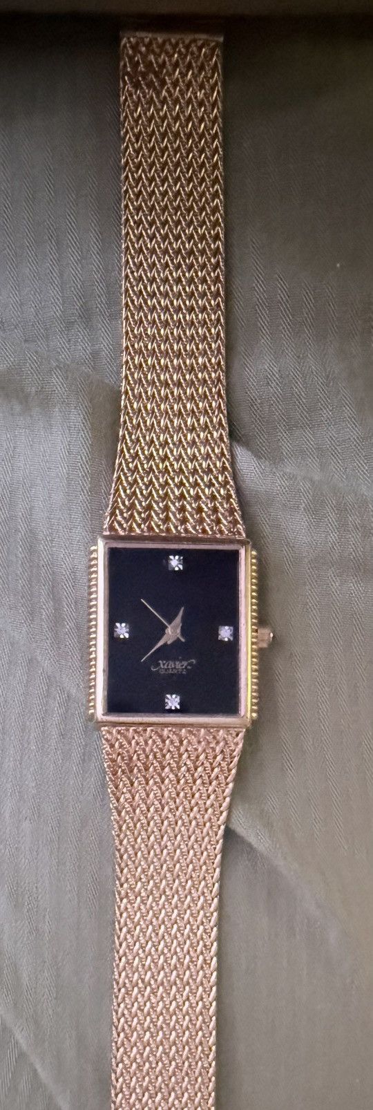 Xavier Xavier Diamond Gold plated Masterpiece Vintage watch Size ONE SIZE - 7 Thumbnail