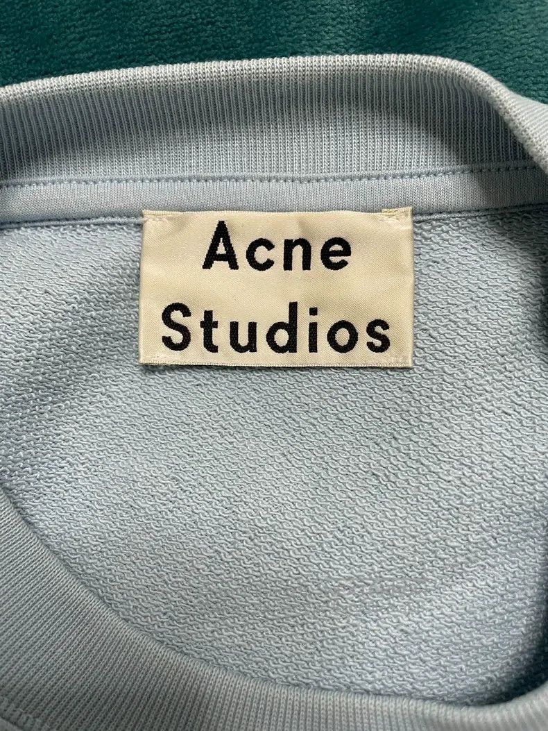 Acne Studios Acne Studios Light Blue Little Fox Sweatshirt Size M / US 6-8 / IT 42-44 - 3 Thumbnail