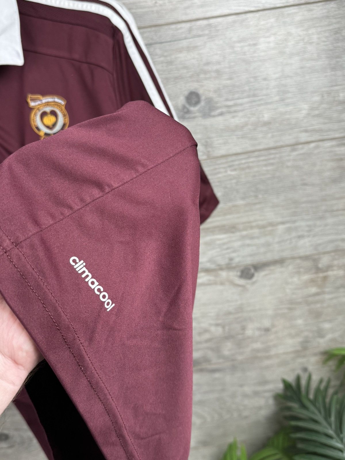 Adidas Adidas HEART OF MIDLOTHIAN 2014 2015 SHIRT SOCCER JERSEY Size US XL / EU 56 / 4 - 7 Thumbnail