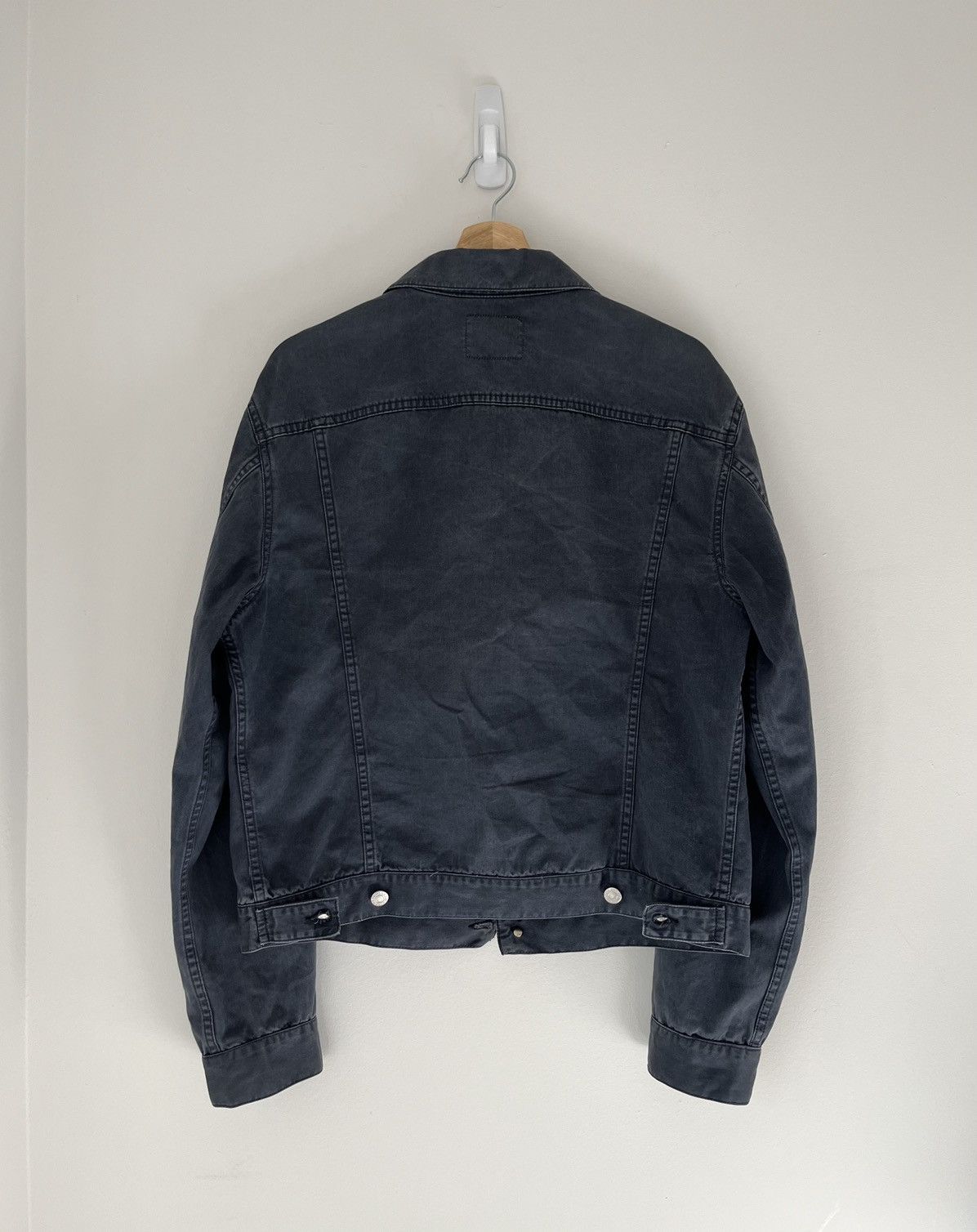 Helmut Lang SS99 lightweight midnight blue trucker Size US M / EU 48-50 / 2 - 2 Thumbnail