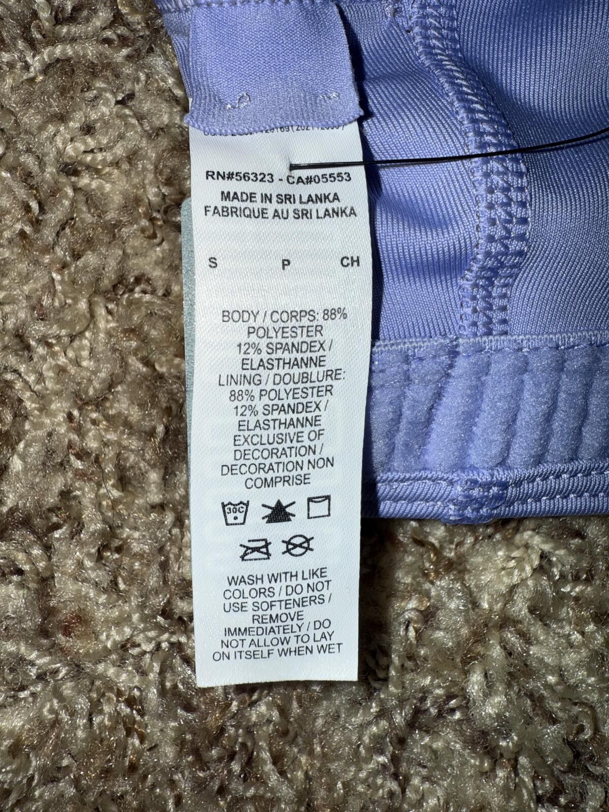 Nike Nike Women's Swoosh Futura Sports Bra Sample Size ONE SIZE - 5 Thumbnail