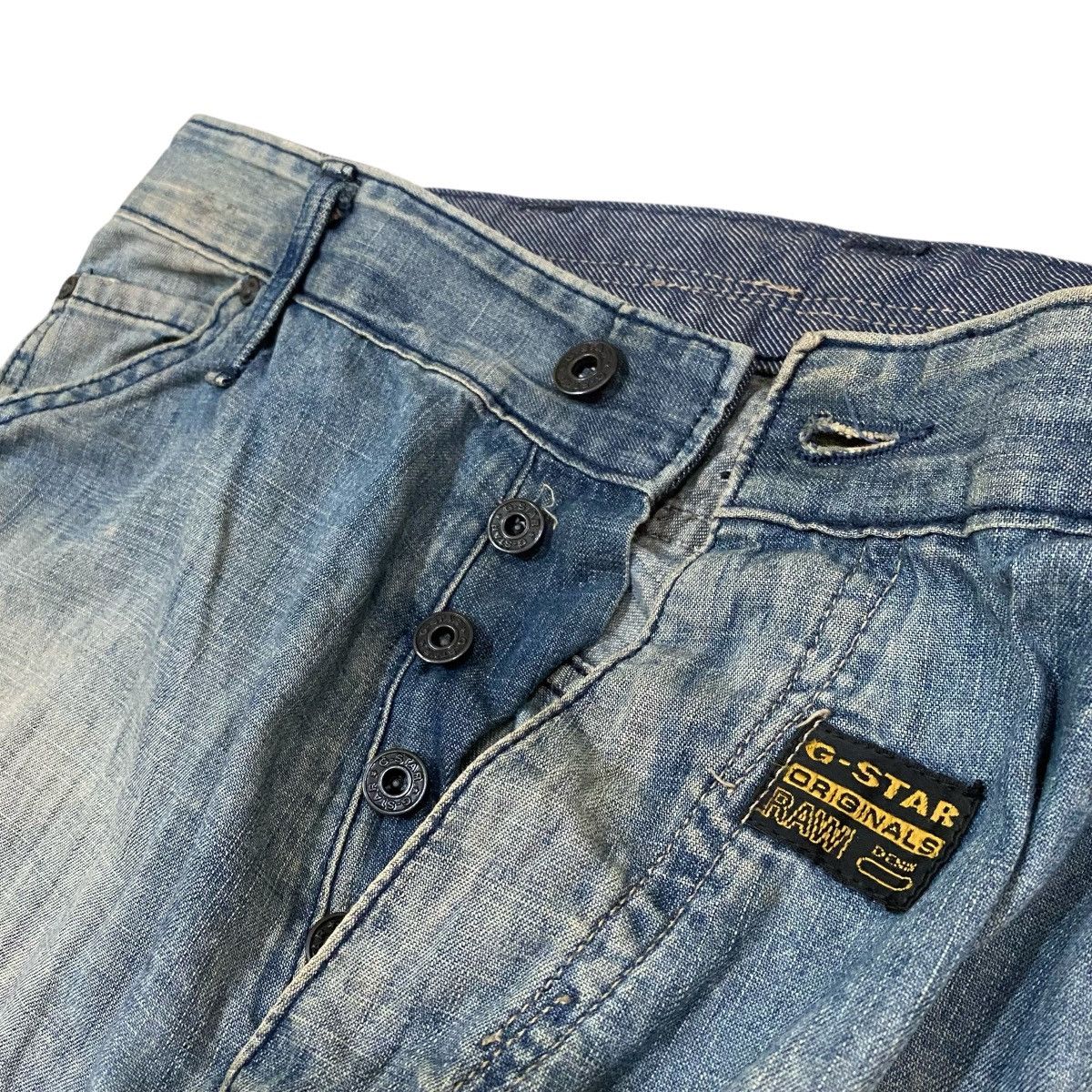 G-Star 🔥VINTAGE G-STAR RAW DENIM PANT Size US 32 / EU 48 - 5 Thumbnail