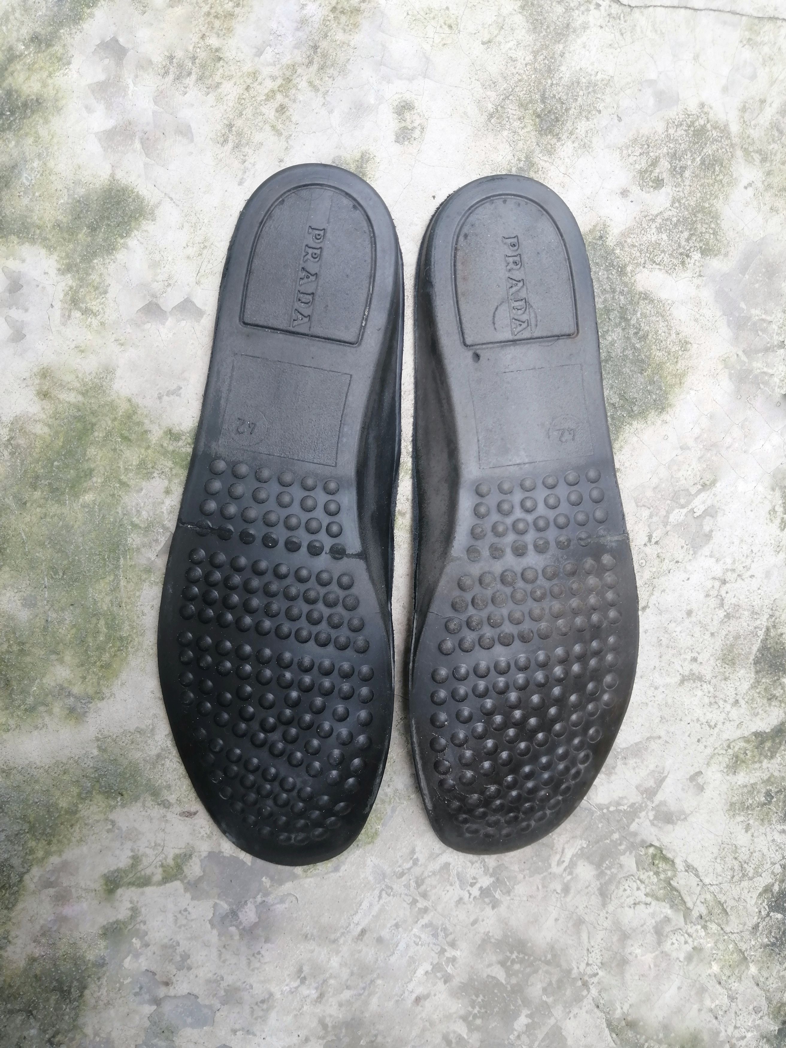 Prada Prada Black Leather Derby Sneakers US 8.5 Made in Italy Size US 8.5 / EU 41-42 - 12 Thumbnail