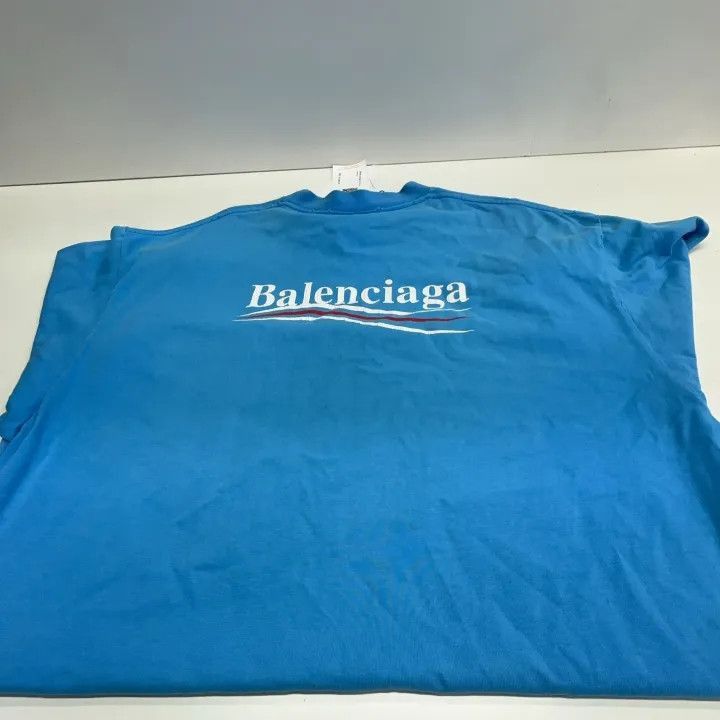 Balenciaga Balenciaga Balenciaga SS23 Logo Print Short Sleeve TShirt Size US XS / EU 42 / 0 - 9 Thumbnail