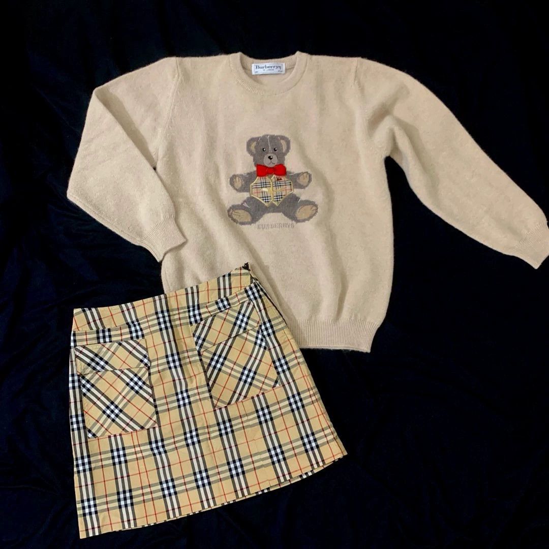 Burberry Burberry Vintage Check Mini Skirt - dmc Size US 27 - 1 Thumbnail