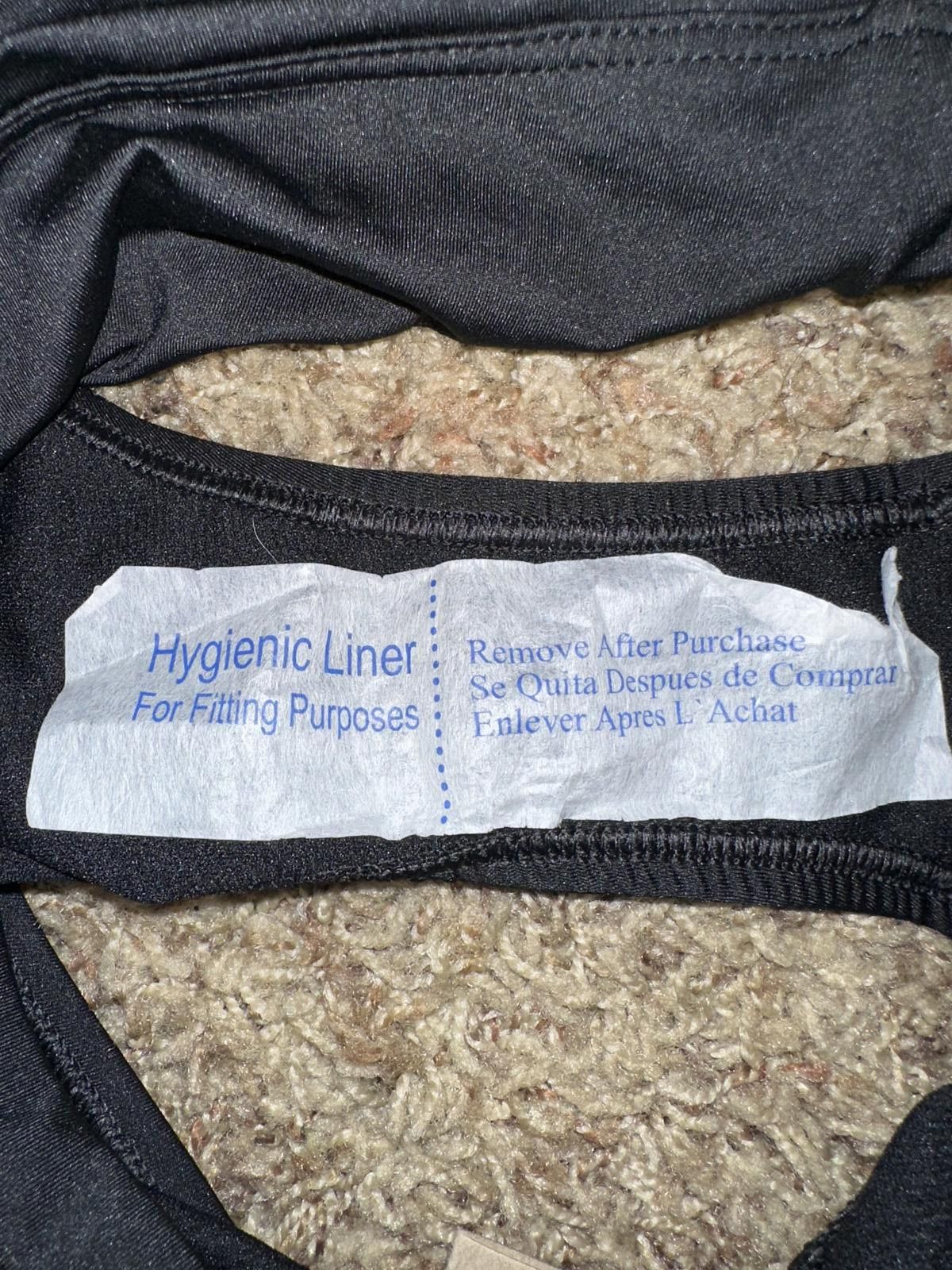 Nike Nike Women's Essential High Waisted Black Swimsuit With Zipper Pocket Size ONE SIZE - 8 Thumbnail