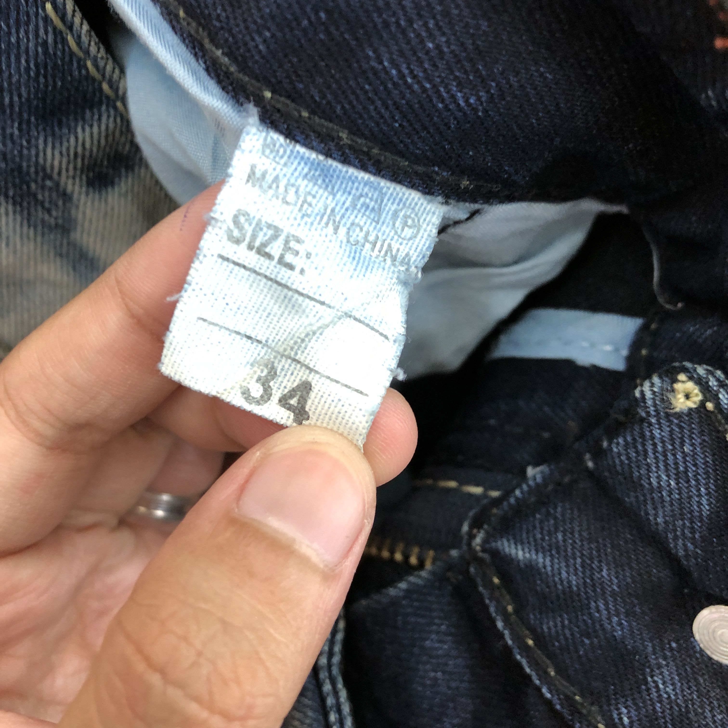 Japanese Brand Vintage Japanese Jeans Multi Pocket Denim Riders Pants Size US 30 / EU 46 - 9 Thumbnail