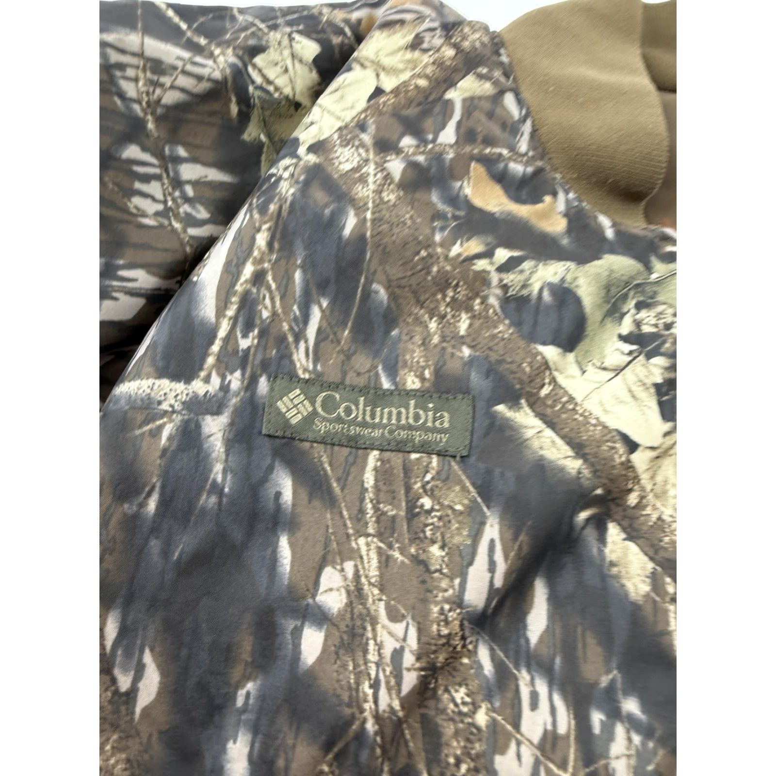 Vintage Columbia Mens Large Jacket Bomber Reversible Camouflage Nylon Zip Hunting Winter Size US L / EU 52-54 / 3 - 5 Thumbnail