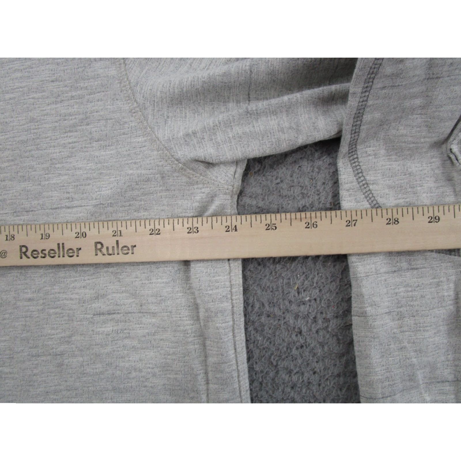 Carbon2Cobalt VINTAGE Carbon 2 Cobalt Sweater Mens XL Gray Henley 1/4 Zip Long Sleeve Elbow Patches Size US XL / EU 56 / 4 - 4 Thumbnail