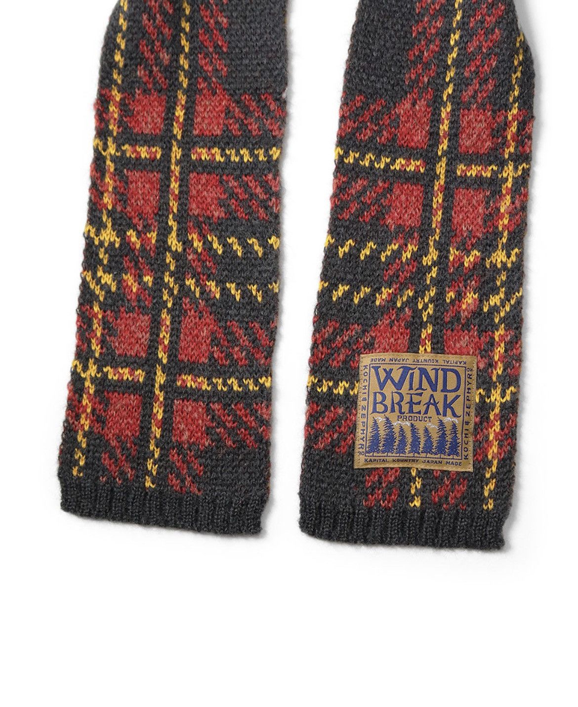 Kapital Kapital 5G Wool Tartan Check Gale CAP Muffler Scarf Size ONE SIZE - 6 Thumbnail