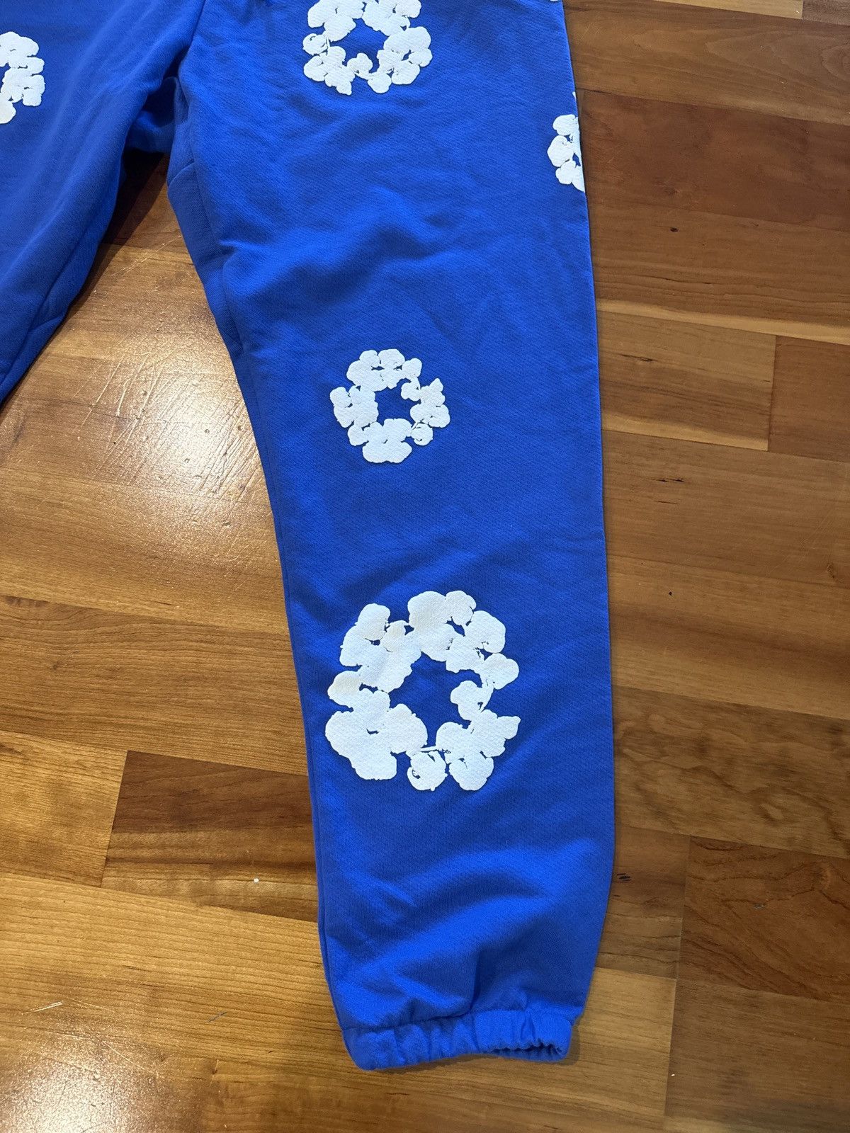 DENIM TEARS Denim Tears Blue Sweatpants Large Size US 31 - 13 Thumbnail
