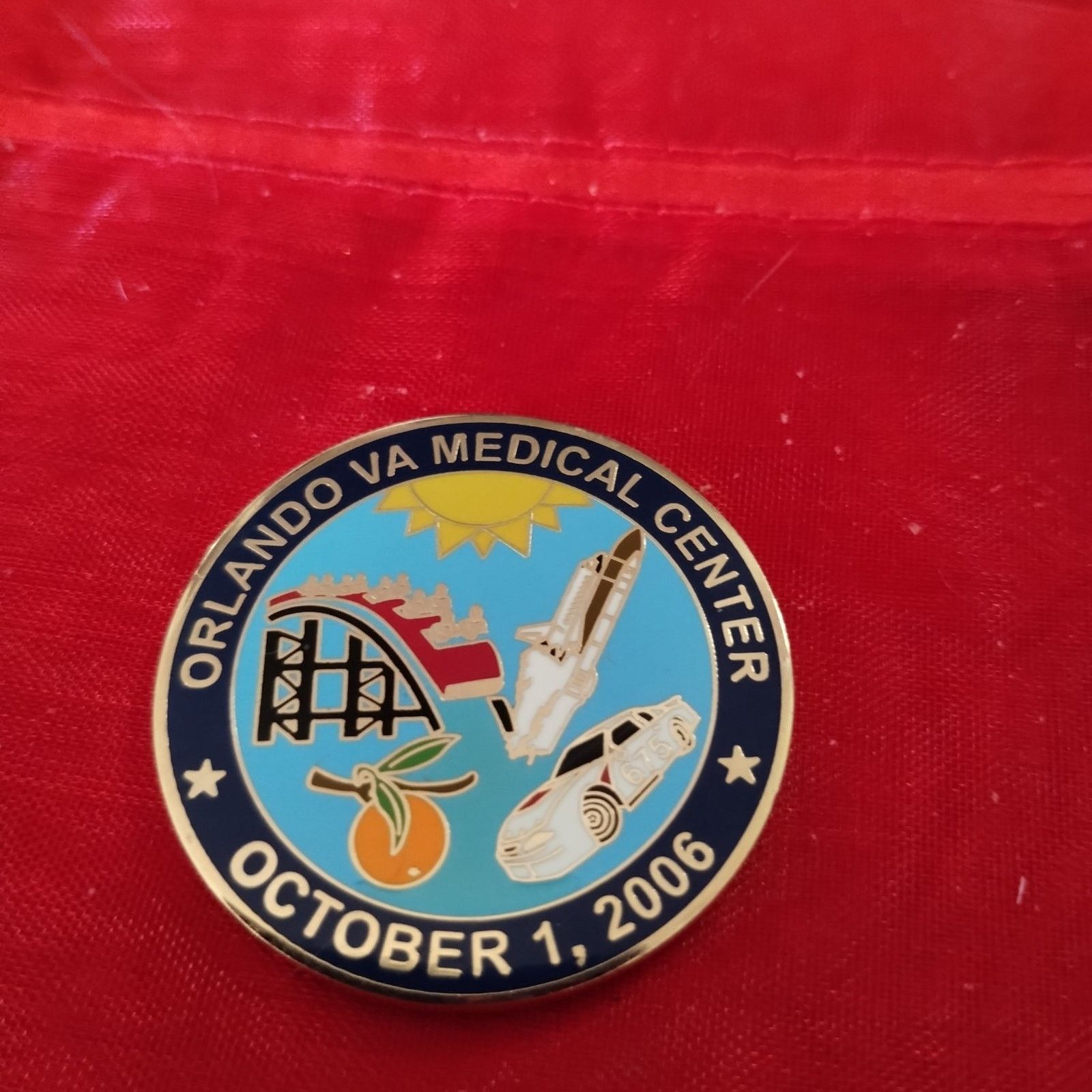 Vintage Department of veterans affairs Orlando commemorative coin Size ONE SIZE - 2 Thumbnail