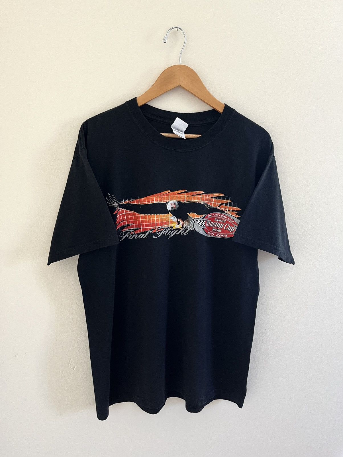 NASCAR Vintage 2003 Nascar Winston Cup Series Final Flight T-Shirt Size US L / EU 52-54 / 3 - 2 Thumbnail