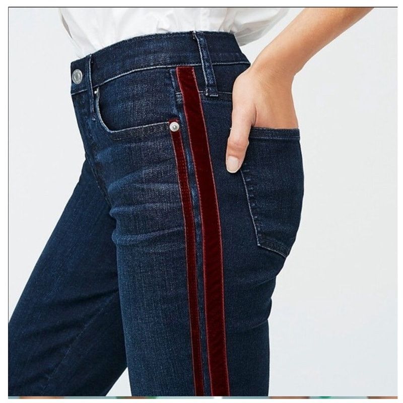 J.Crew J. Crew Womens Vintage Straight Leg Jeans Size 27 Tuxedo Size 27" / US 4 / IT 40 - 1 Thumbnail