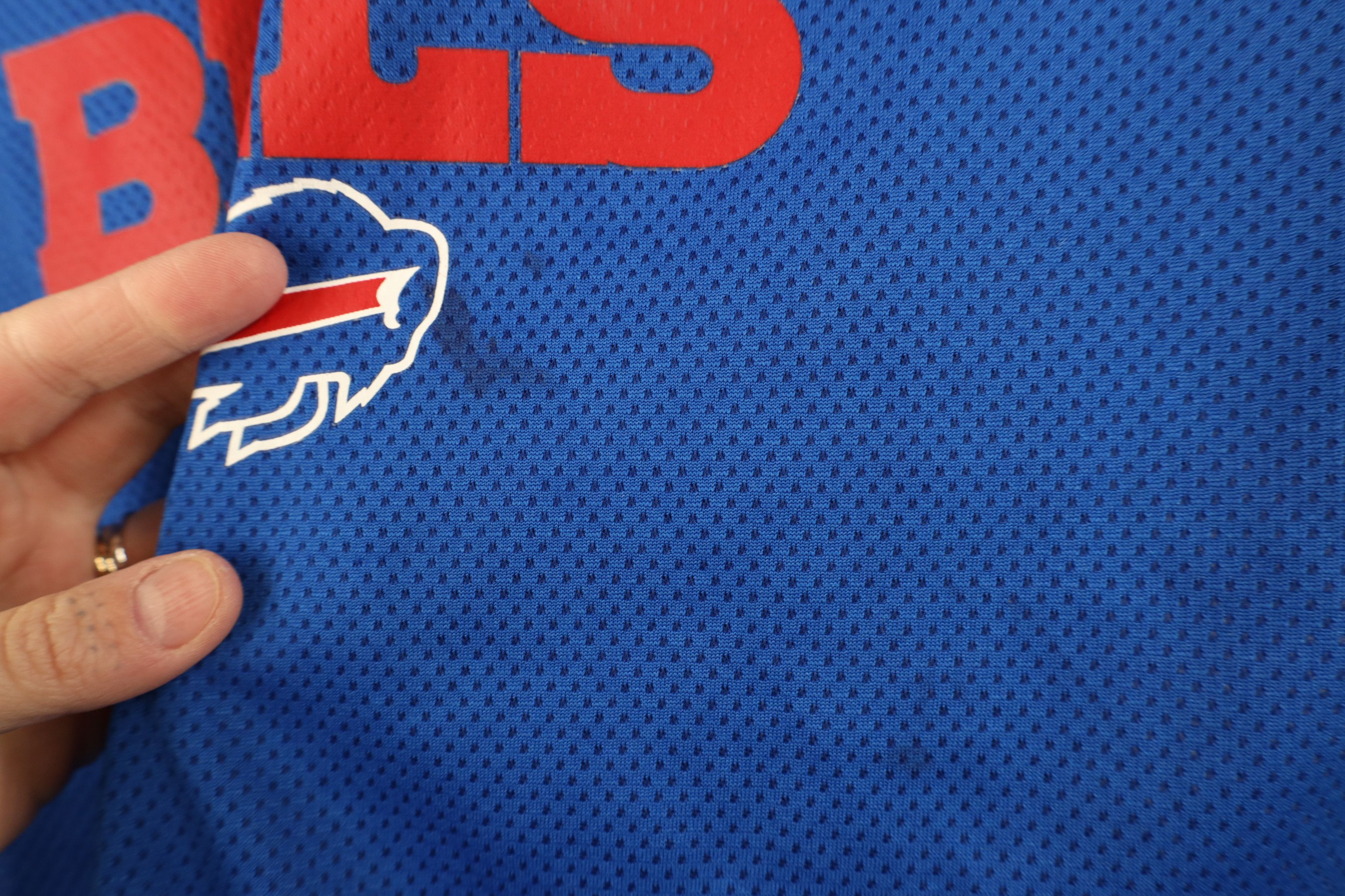 Vintage Vintage 90s Buffalo Bills Football Jersey T-Shirt Mesh Size S / US 4 / IT 40 - 6 Thumbnail