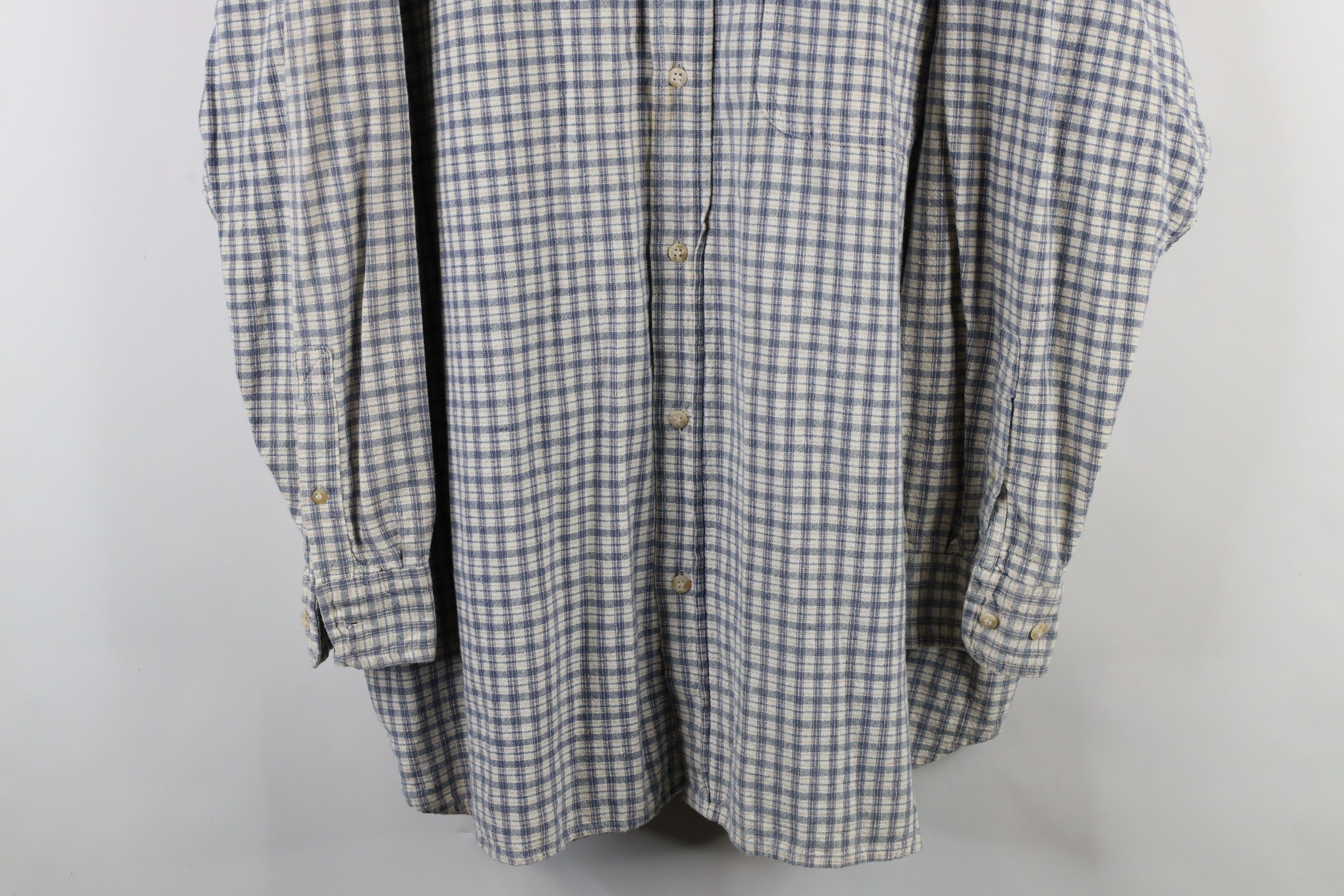 Vintage Vintage 90s Streetwear Blend Denim Collar Button Down Shirt Size US XXL / EU 58 / 5 - 3 Thumbnail