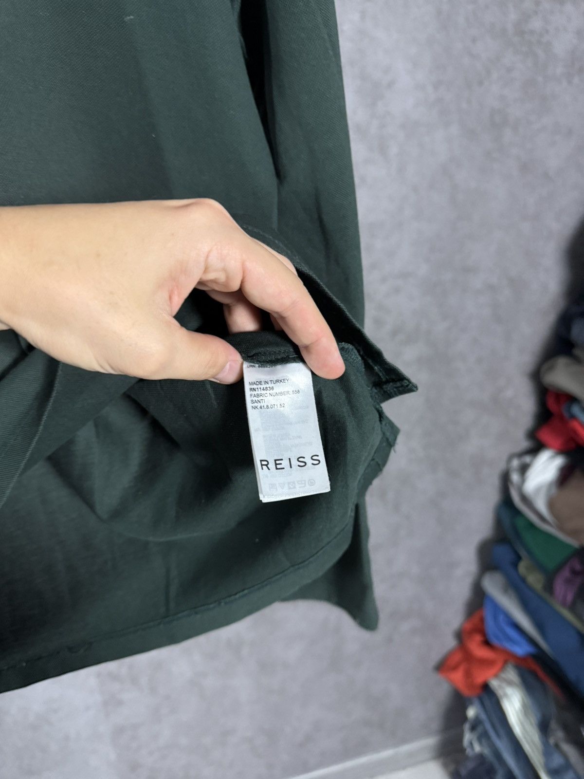 Reiss Reiss designer pocket polo longsleeve Size US L / EU 52-54 / 3 - 4 Thumbnail