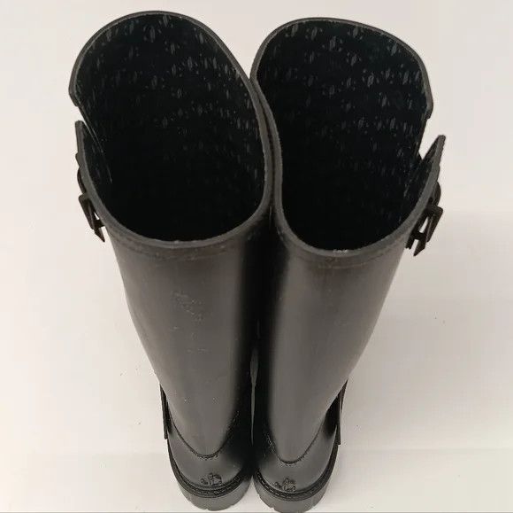 Jimmy Choo Jimmy Choo Yael Buckled Rubber Knee High Rain Boots-EU36/US6 Size US 6 / IT 36 - 11 Thumbnail