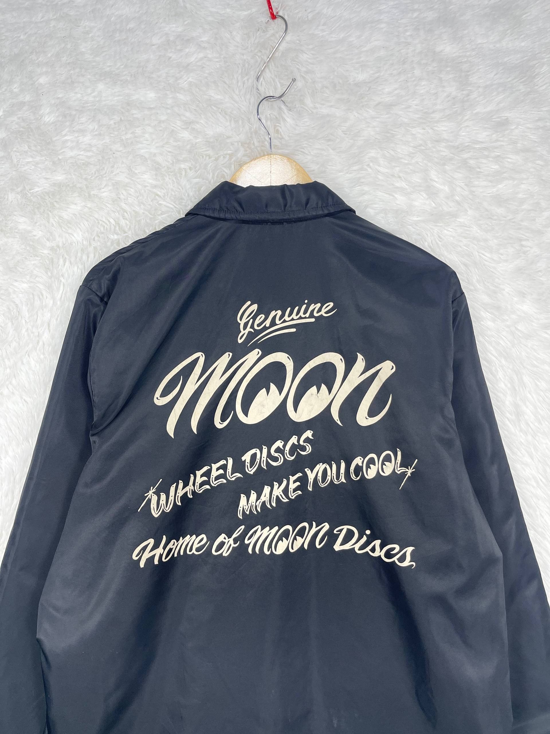 Japanese Brand Vintage Mooneyes Racing Jacket Black Embroidered Logo AX0051 Size US XL / EU 56 / 4 - 4 Thumbnail
