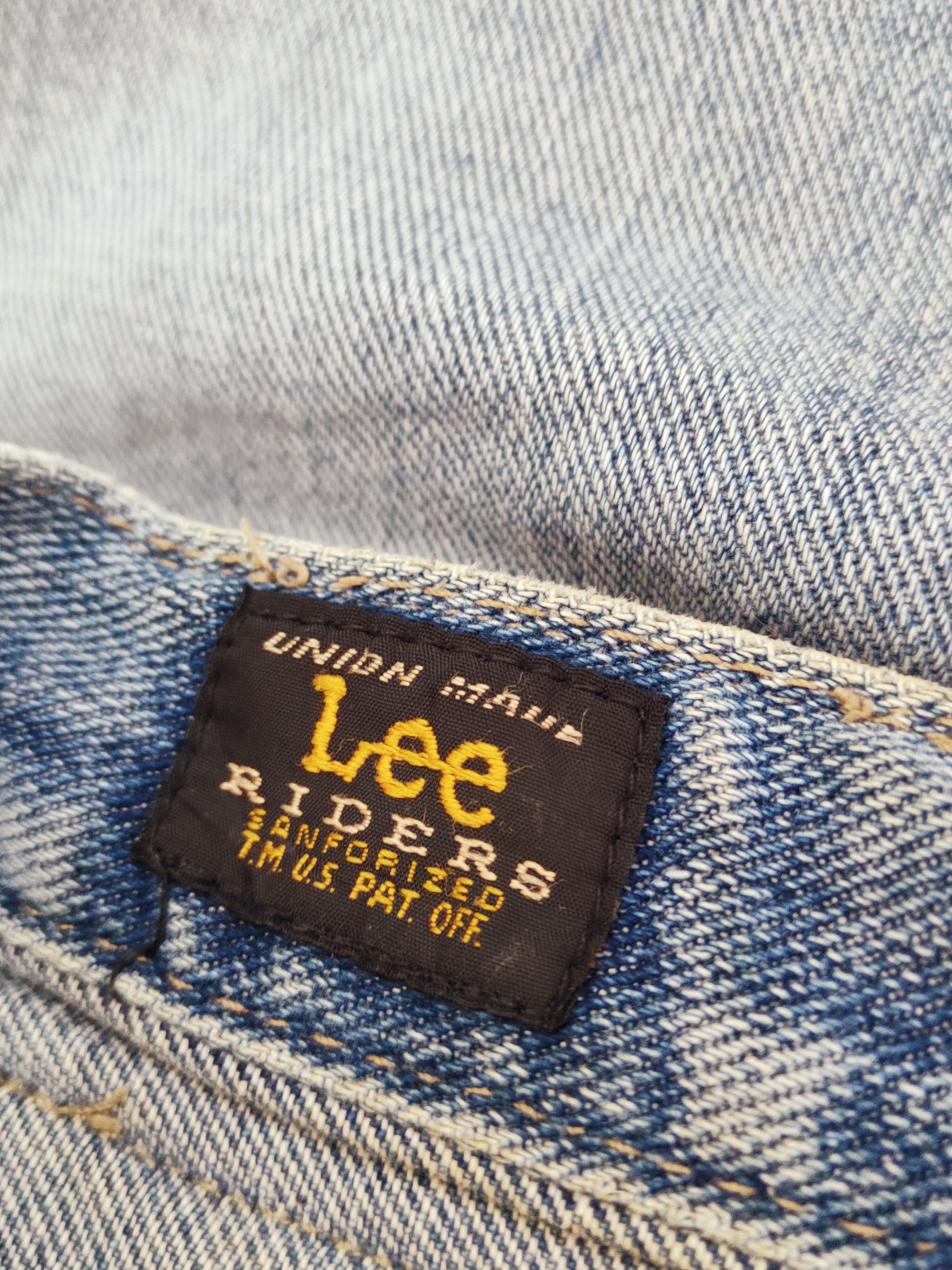 Japanese Brand Lee vintage blue Distressed Ripped Jeans #W652 Size US 32 / EU 48 - 18 Thumbnail