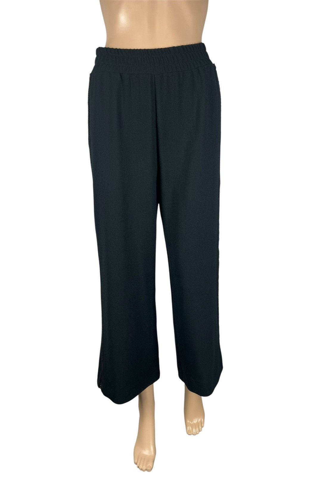 See by Chloe See by Chloe Wide Leg Trousers Cropped Polyester size 36 Size 26" / US 2 / IT 38 - 2 Thumbnail