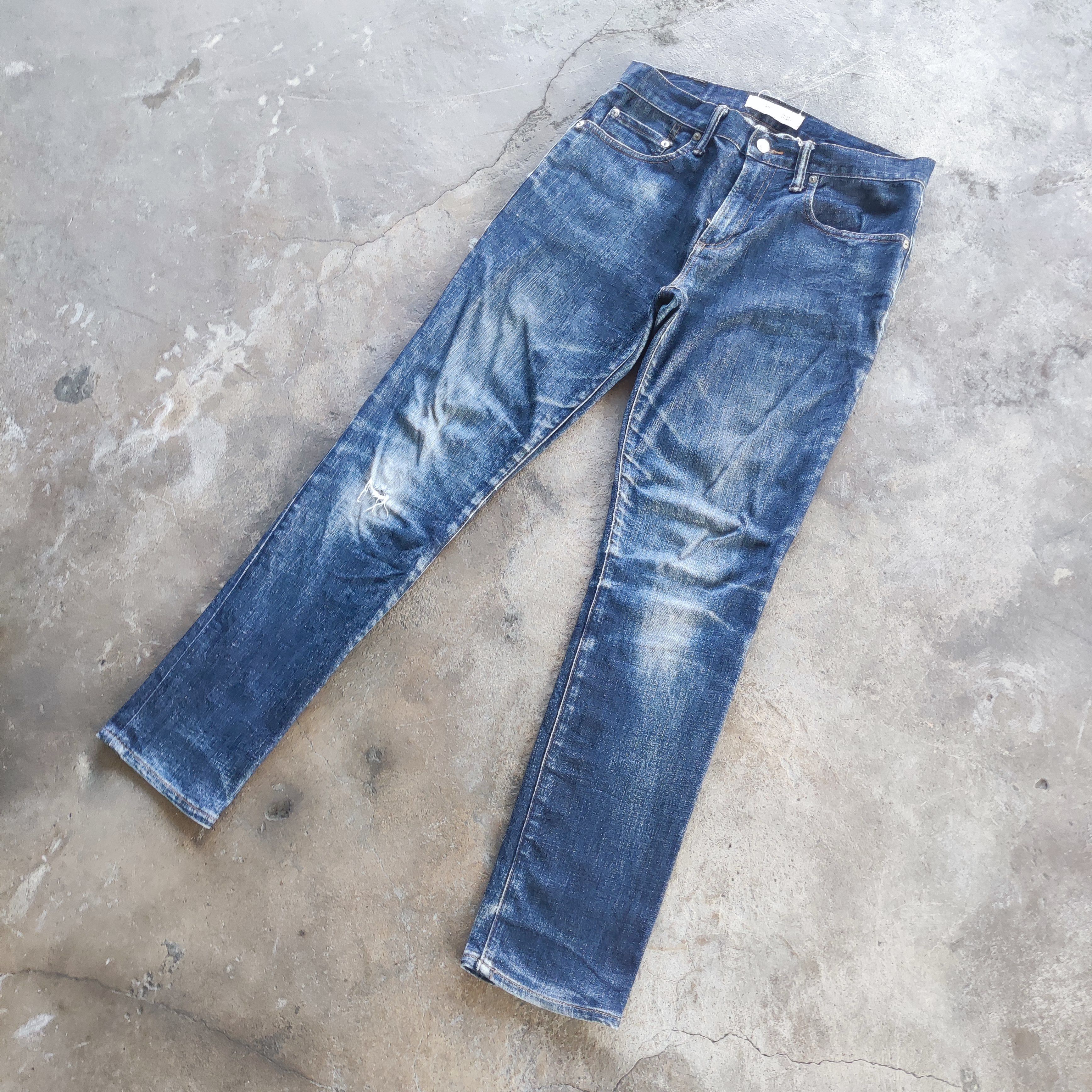 Gap Vintage GAP Brand Skinny Jeans Ripped Pants Size US 31 - 2 Thumbnail