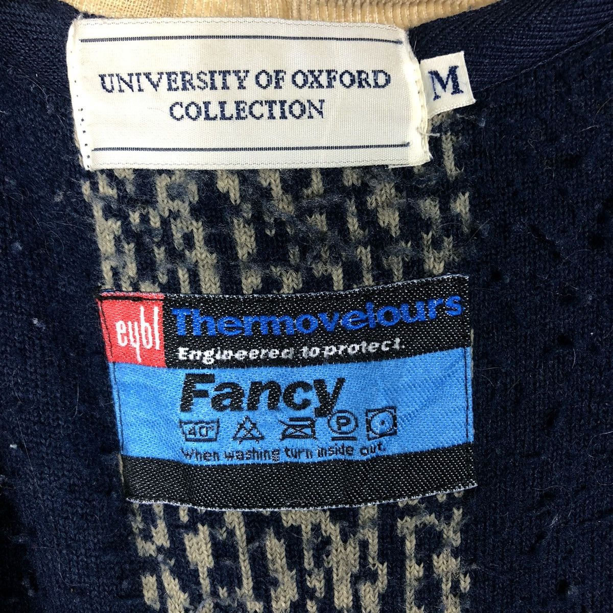 Japanese Brand VINTAGE FLEECE ANORAK PULL OVER UNIVERSITY OF OXFORD NATIVE Size US M / EU 48-50 / 2 - 18 Thumbnail