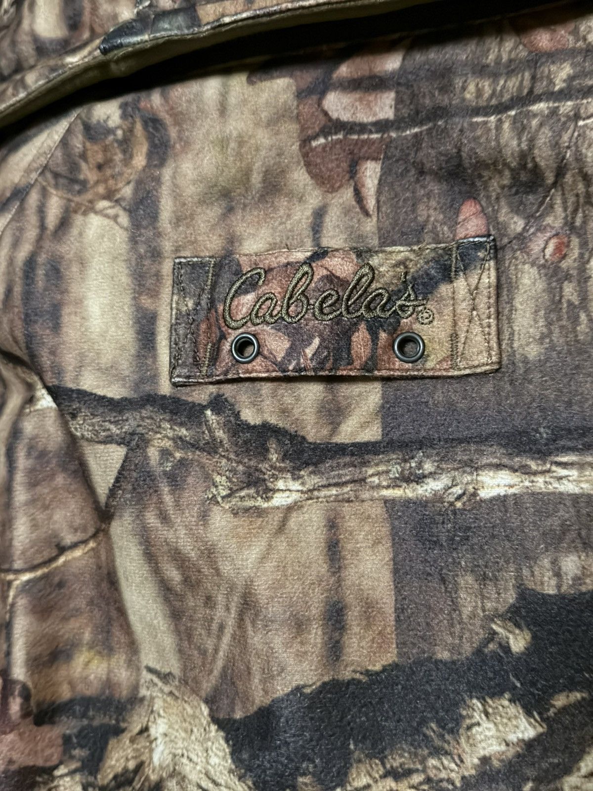Cabelas Cabela's Camo Detachable Hooded Hunting Mossy Oak Jacket Size US M / EU 48-50 / 2 - 7 Thumbnail