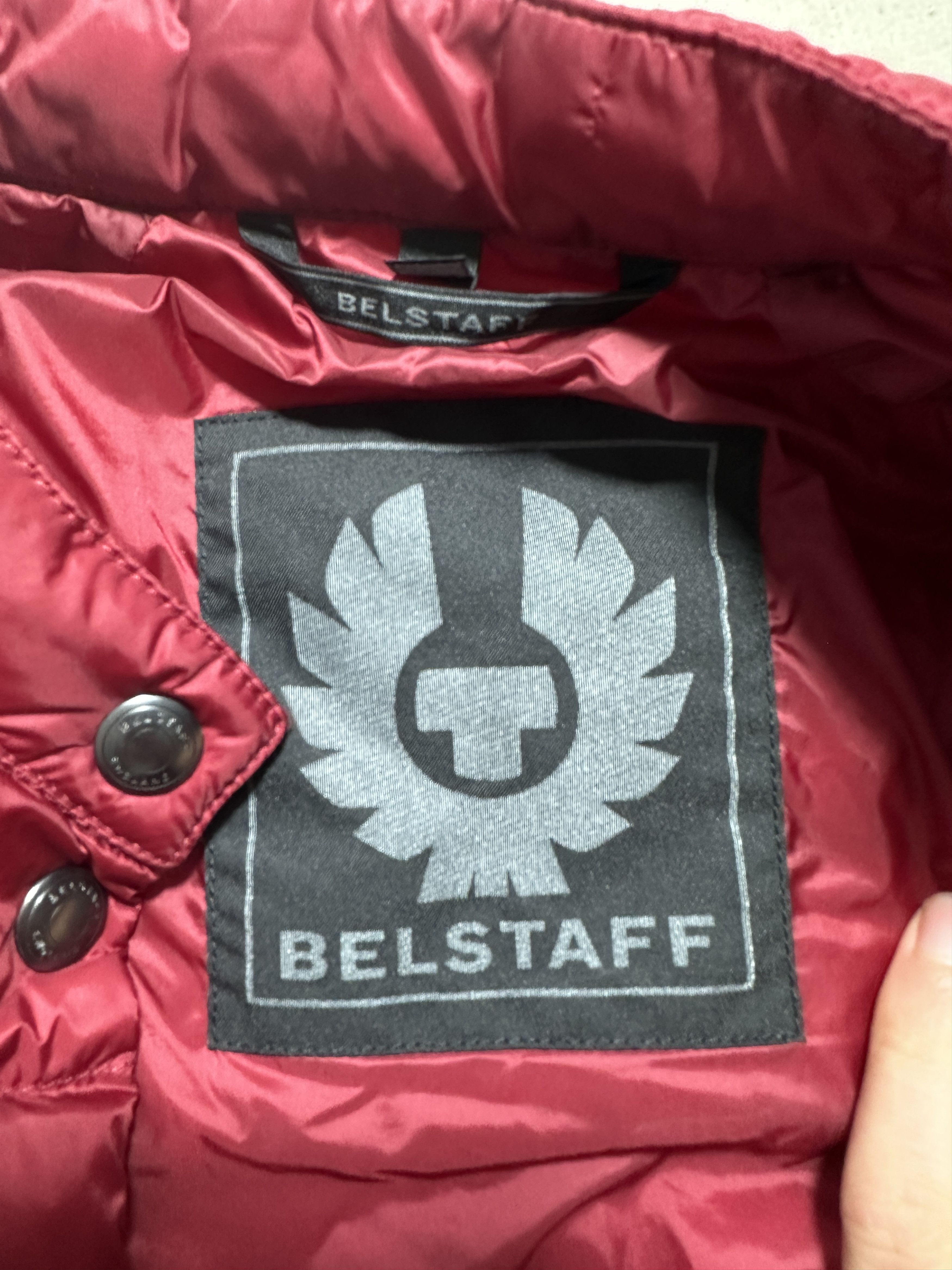 Belstaff Belstaff Silverthorn Down Jacket Red Quilted IT40 FR36 Size S / US 4 / IT 40 - 3 Thumbnail