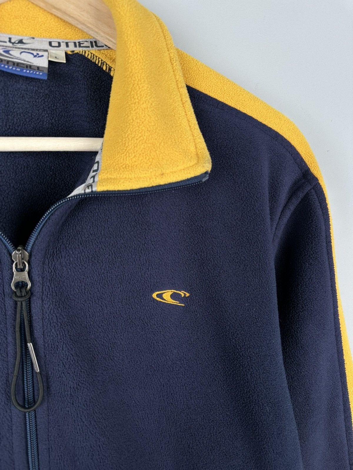 Billabong × O'Neill × Vintage Vintage Oneill Y2k Fleece Jacket Full Zip Size US L / EU 52-54 / 3 - 5 Thumbnail