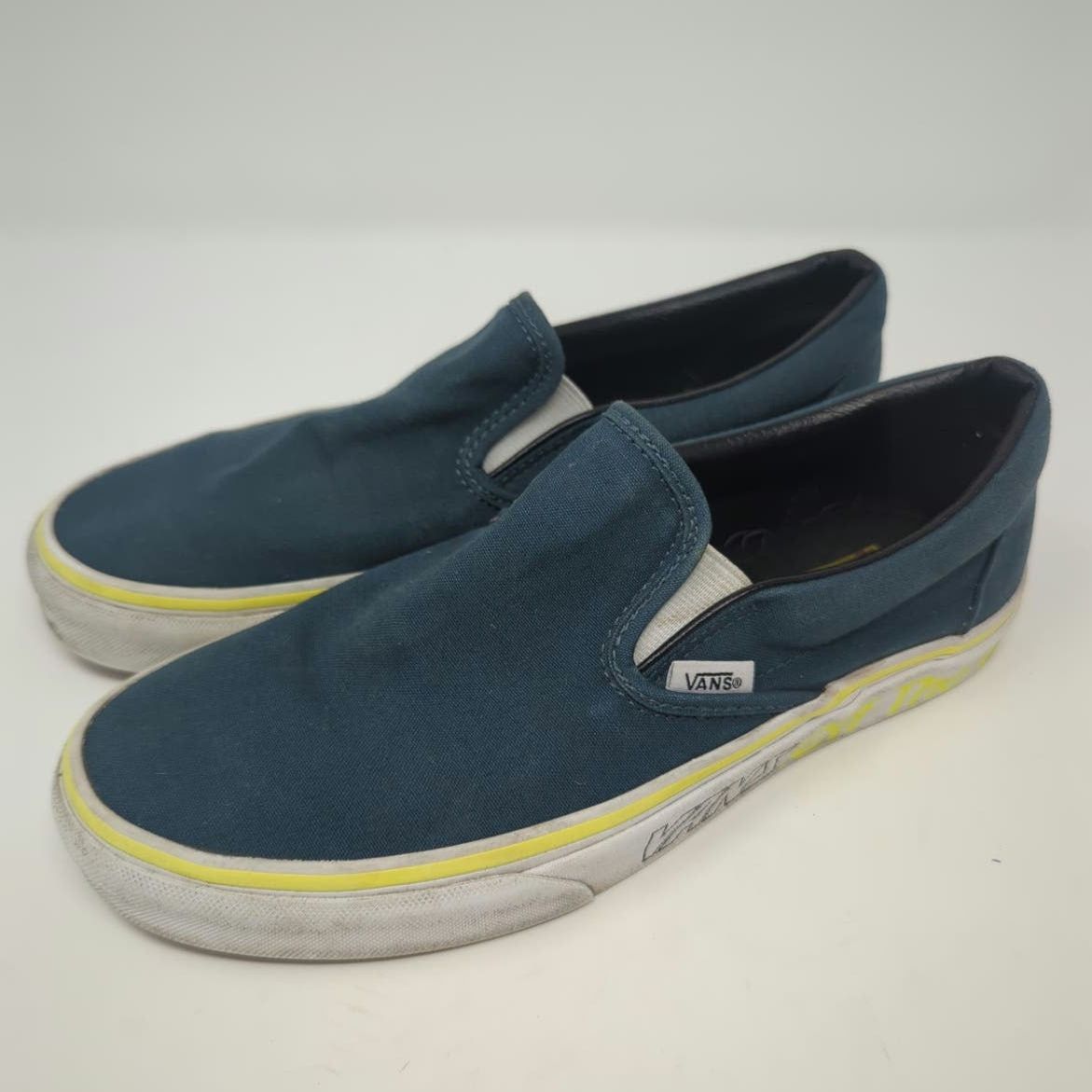 Vans Vans Sport Classic Slip-On Dark Blue Shoes Sneakers Size 8 Size US 8 / IT 38 - 1 Thumbnail